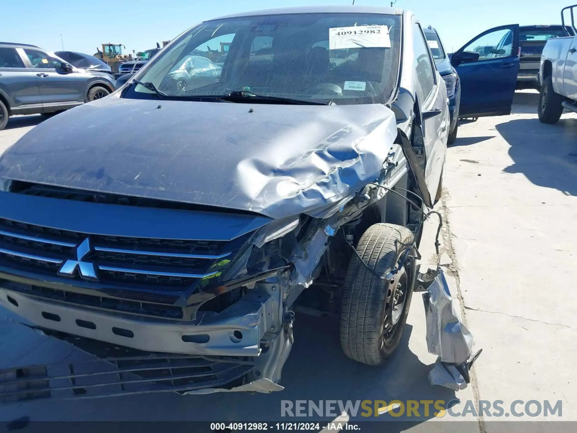 17 Photograph of a damaged car ML32AUHJ5MH012925 MITSUBISHI MIRAGE 2021