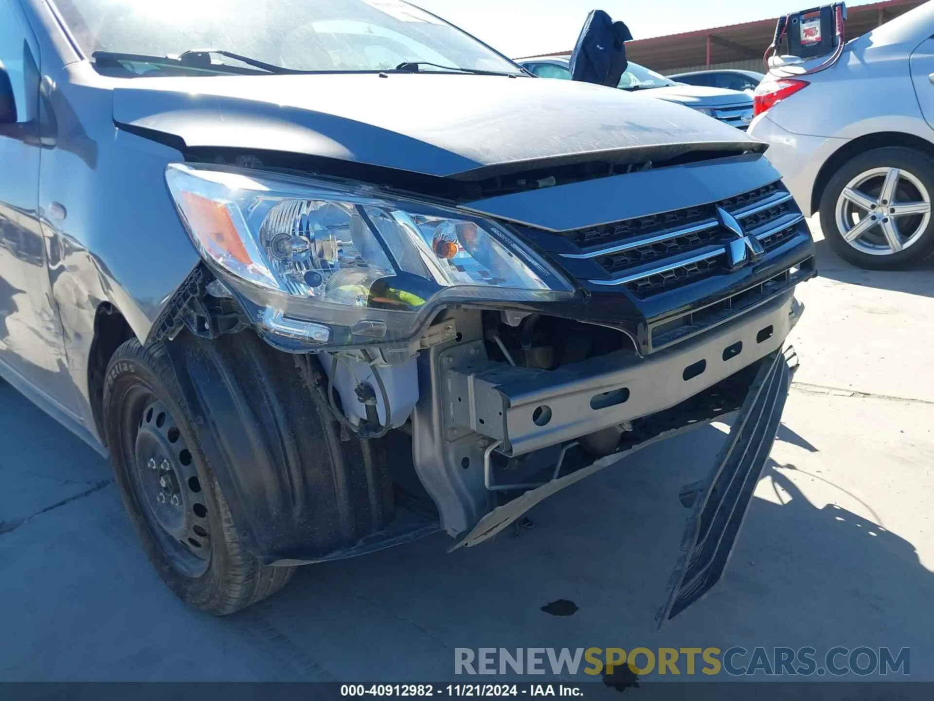 18 Photograph of a damaged car ML32AUHJ5MH012925 MITSUBISHI MIRAGE 2021