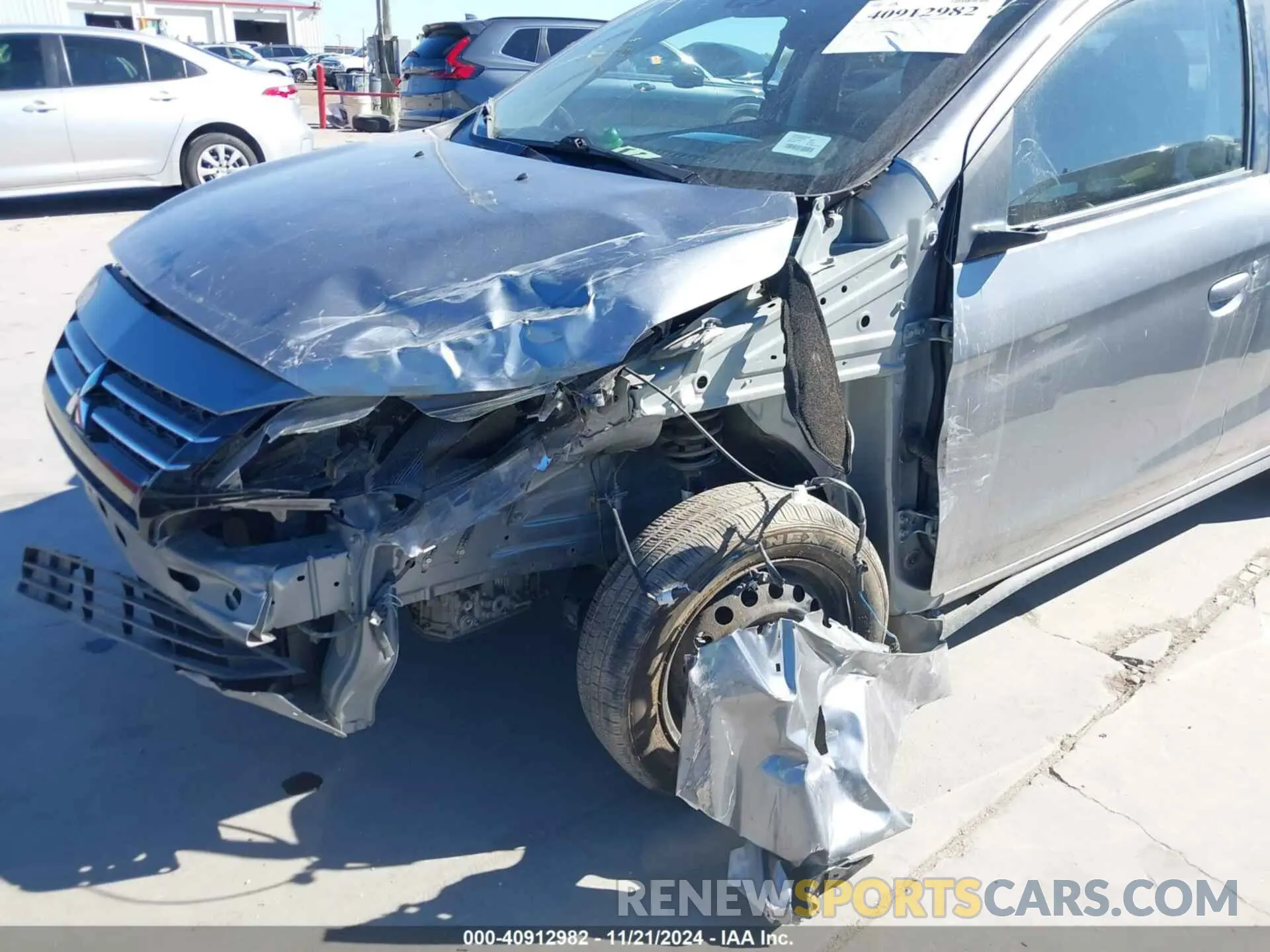 6 Photograph of a damaged car ML32AUHJ5MH012925 MITSUBISHI MIRAGE 2021