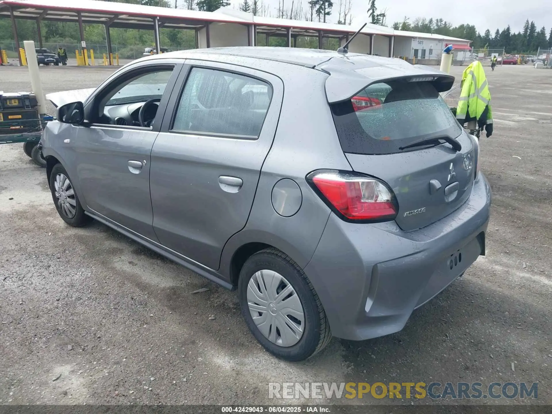 3 Photograph of a damaged car ML32AUHJ5MH014447 MITSUBISHI MIRAGE 2021