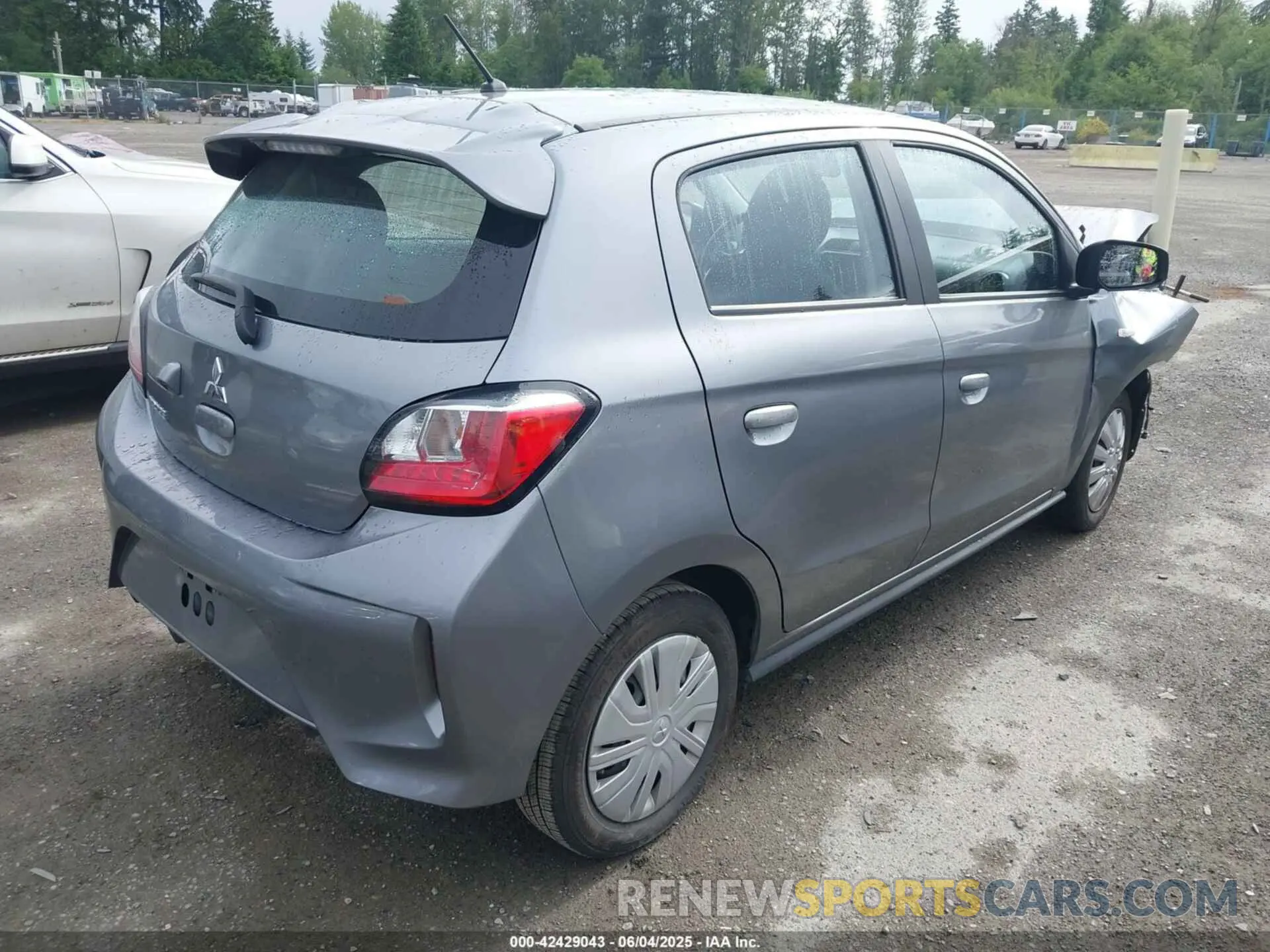 4 Photograph of a damaged car ML32AUHJ5MH014447 MITSUBISHI MIRAGE 2021