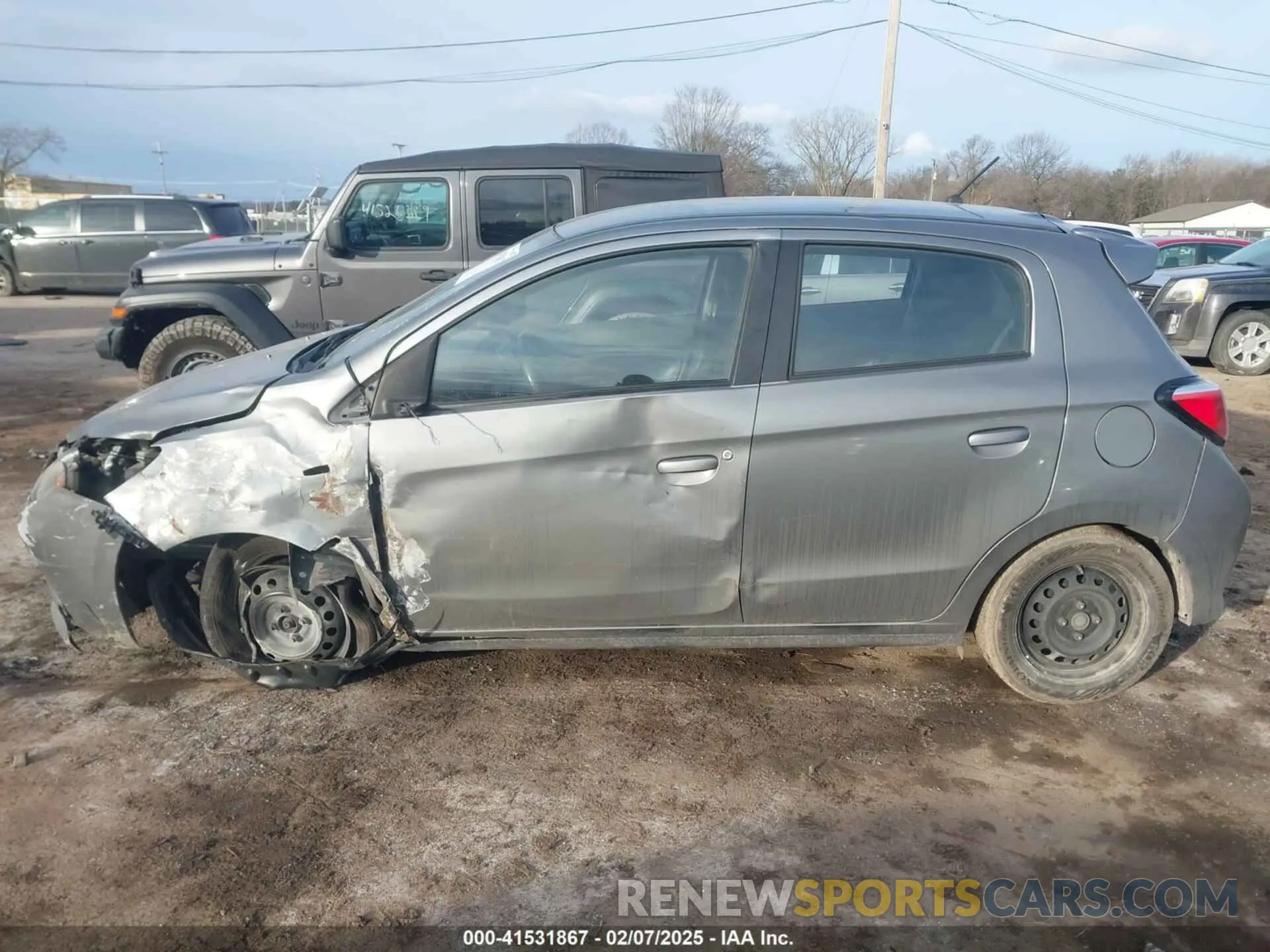 14 Photograph of a damaged car ML32AUHJ6MH004090 MITSUBISHI MIRAGE 2021