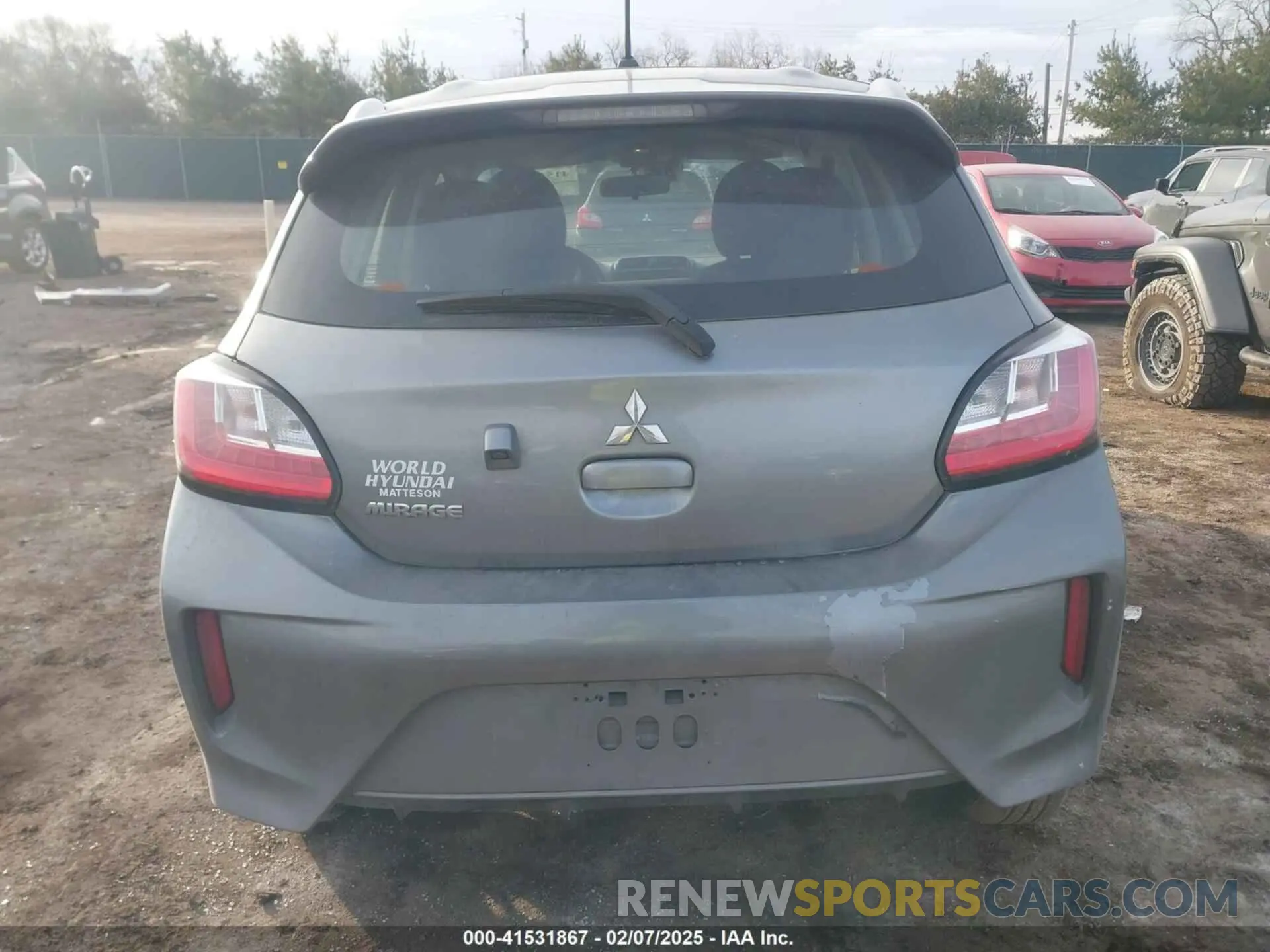 16 Photograph of a damaged car ML32AUHJ6MH004090 MITSUBISHI MIRAGE 2021