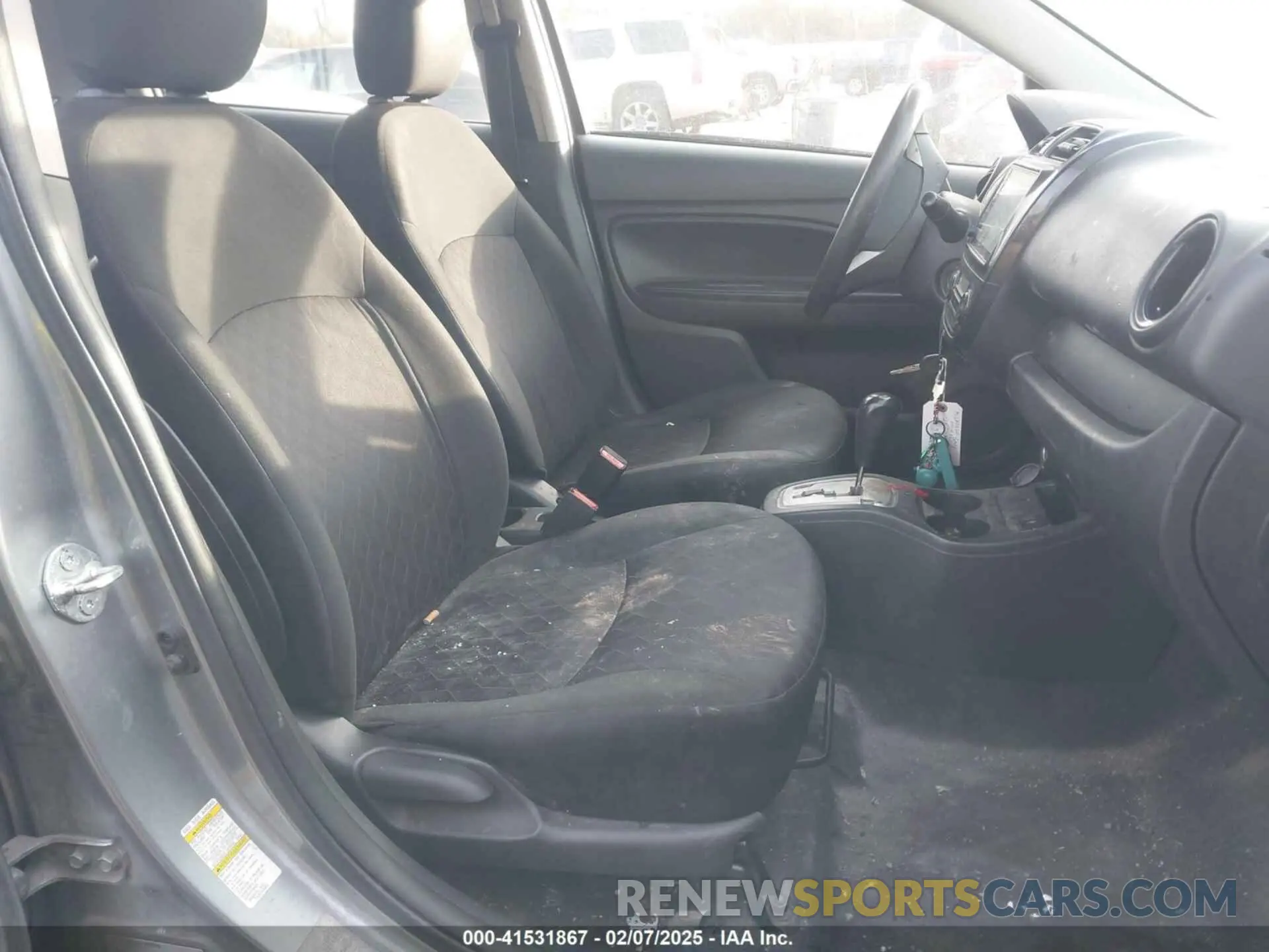 5 Photograph of a damaged car ML32AUHJ6MH004090 MITSUBISHI MIRAGE 2021