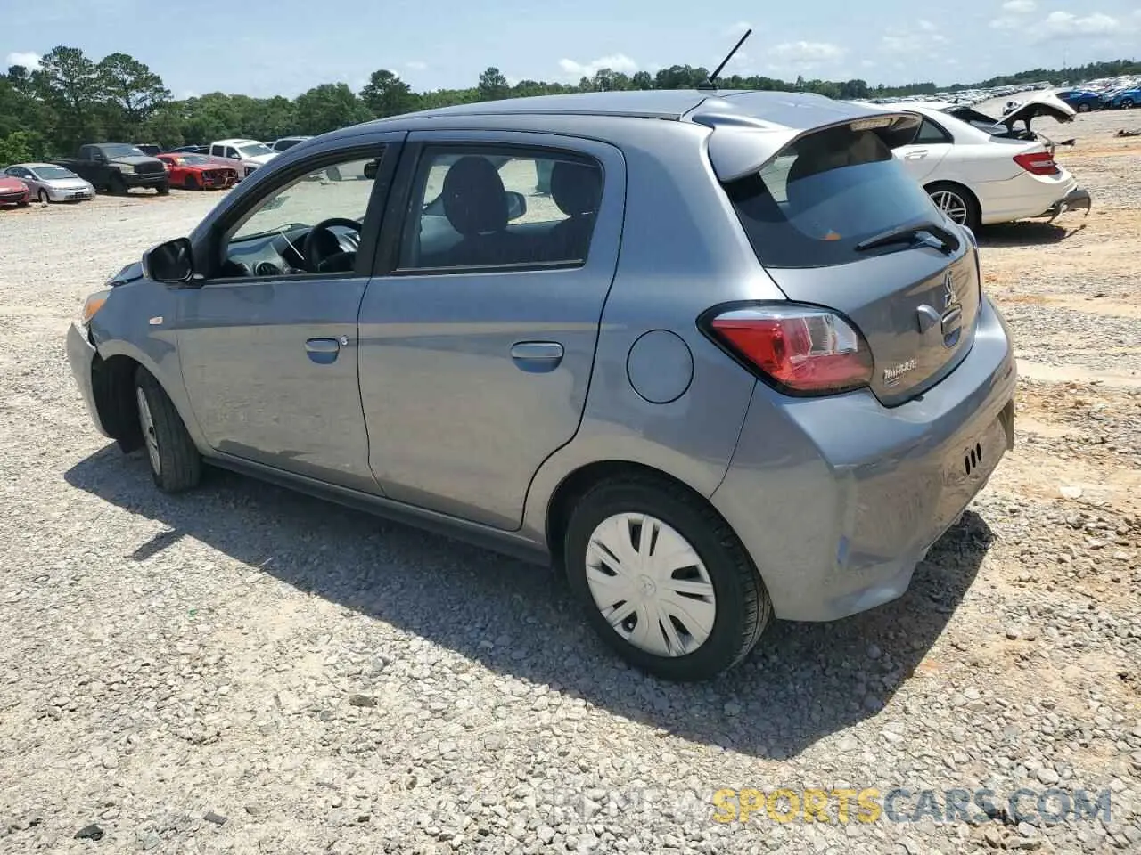 2 Photograph of a damaged car ML32AUHJ6MH006342 MITSUBISHI MIRAGE 2021