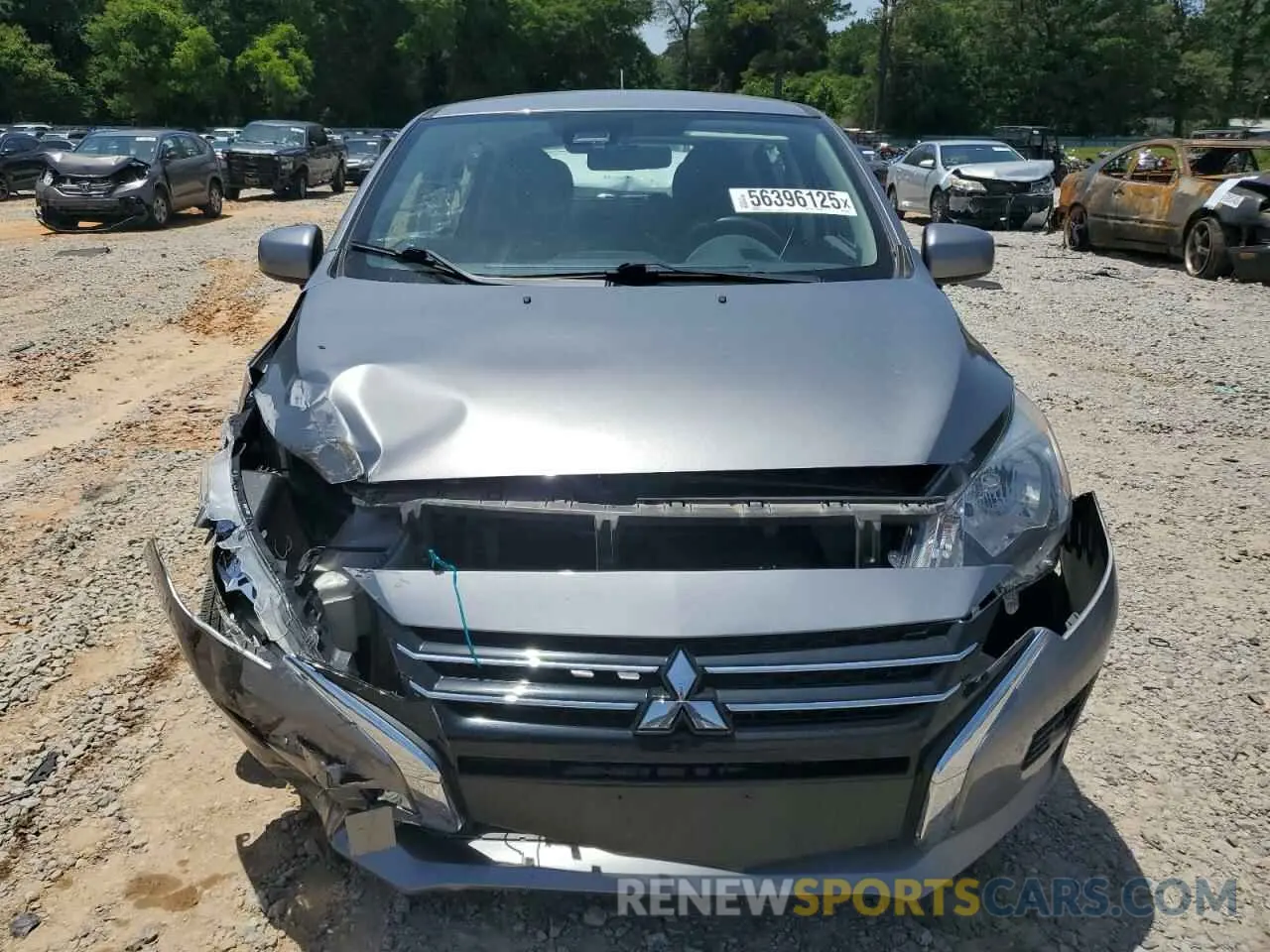 5 Photograph of a damaged car ML32AUHJ6MH006342 MITSUBISHI MIRAGE 2021