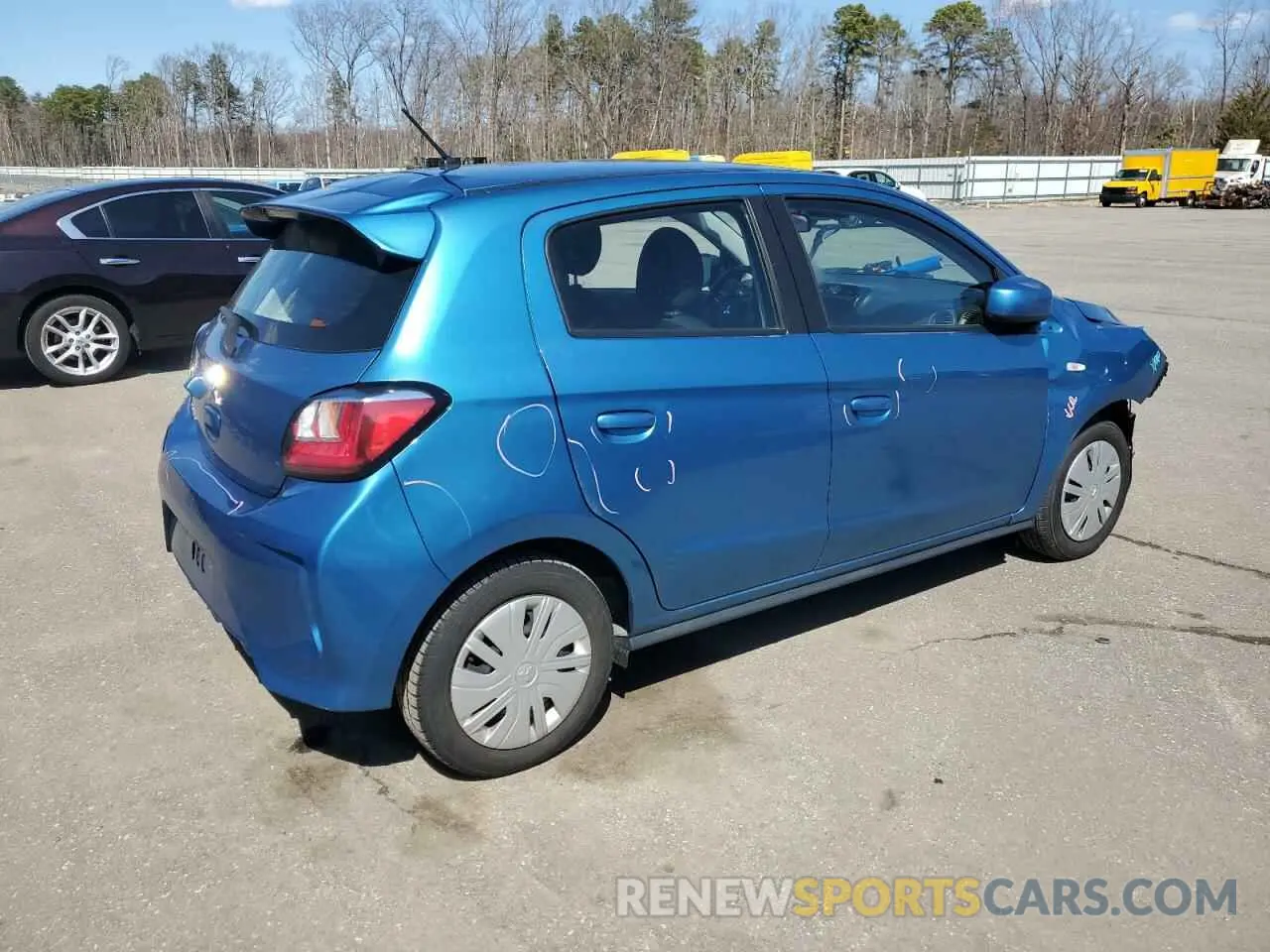 3 Photograph of a damaged car ML32AUHJ6MH009130 MITSUBISHI MIRAGE 2021