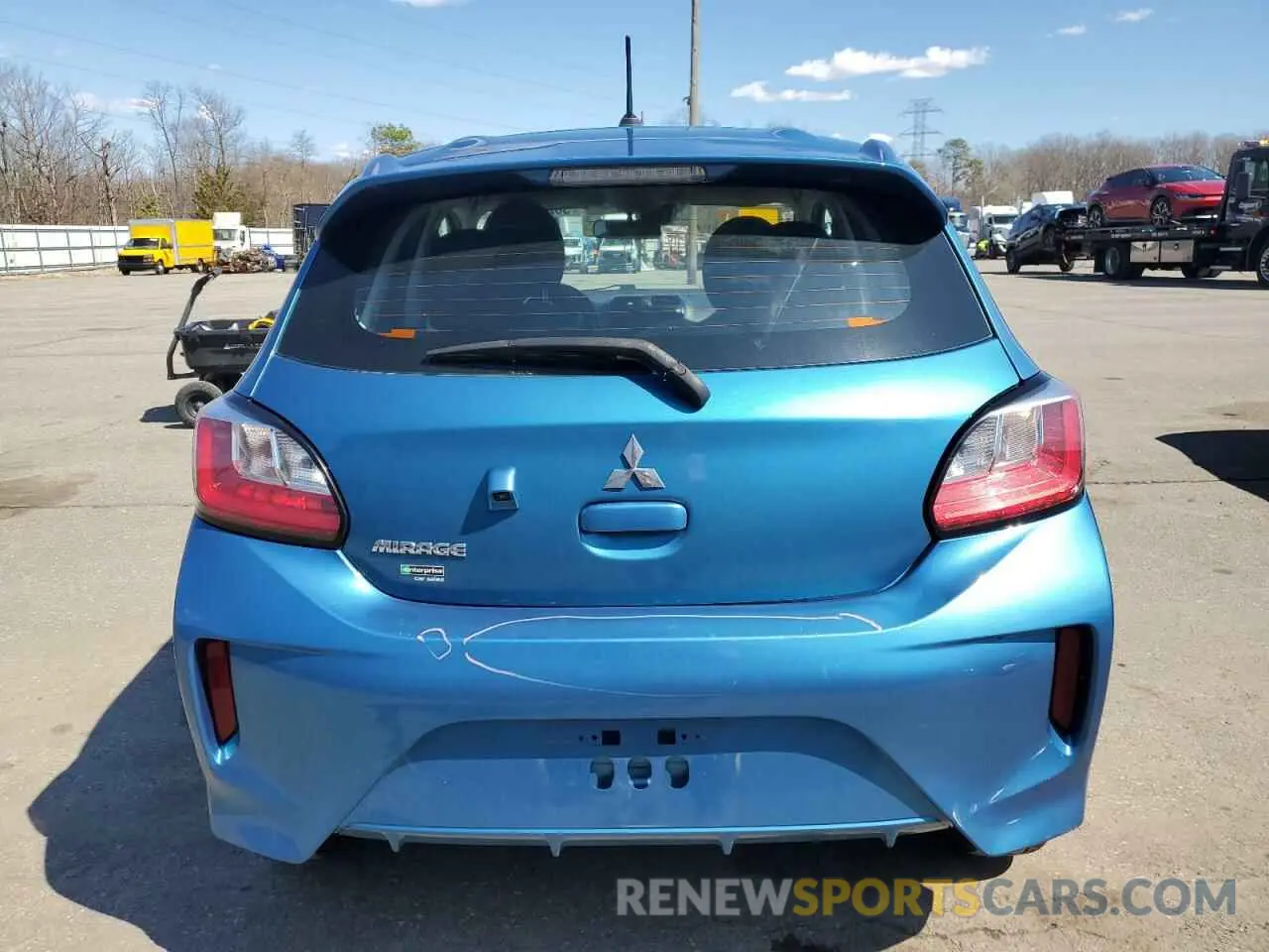6 Photograph of a damaged car ML32AUHJ6MH009130 MITSUBISHI MIRAGE 2021