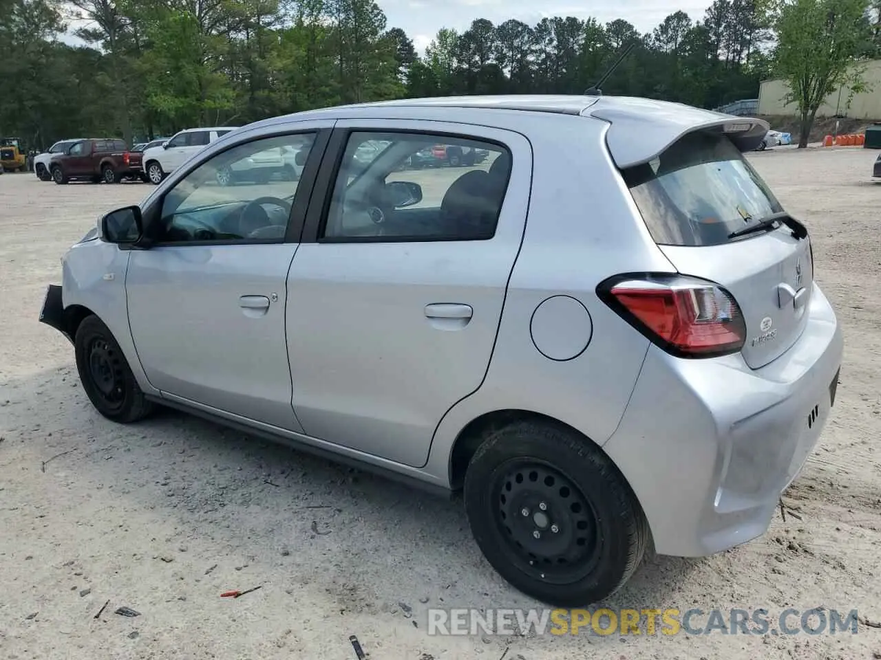 2 Photograph of a damaged car ML32AUHJ6MH010763 MITSUBISHI MIRAGE 2021