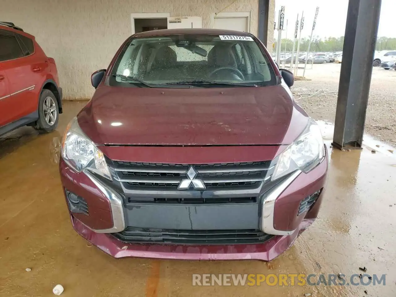 5 Photograph of a damaged car ML32AUHJ6MH011847 MITSUBISHI MIRAGE 2021