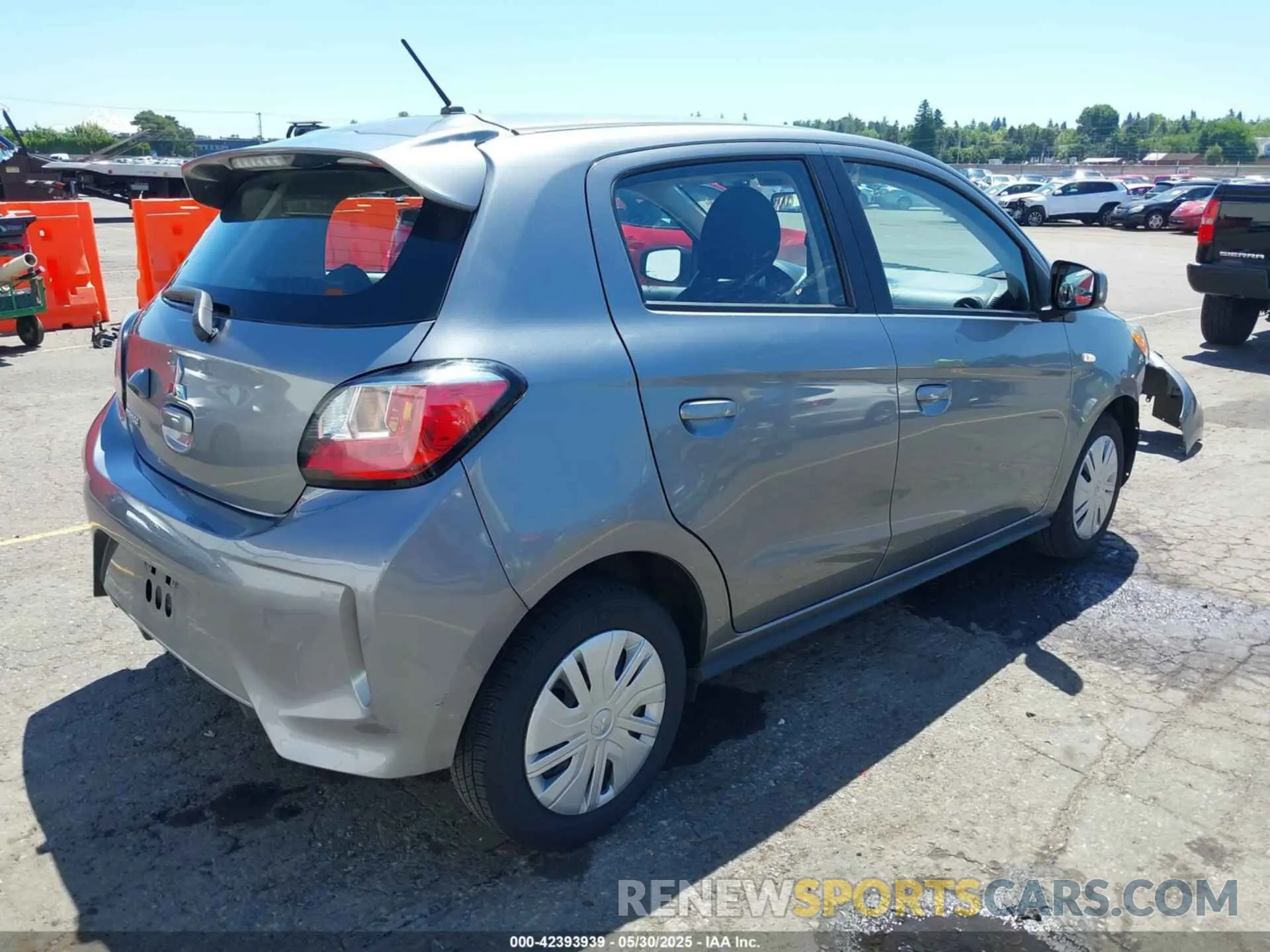 4 Photograph of a damaged car ML32AUHJ6MH014442 MITSUBISHI MIRAGE 2021