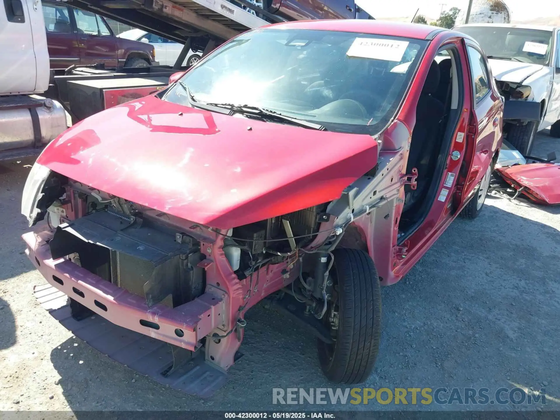 6 Photograph of a damaged car ML32AUHJ7MH003191 MITSUBISHI MIRAGE 2021