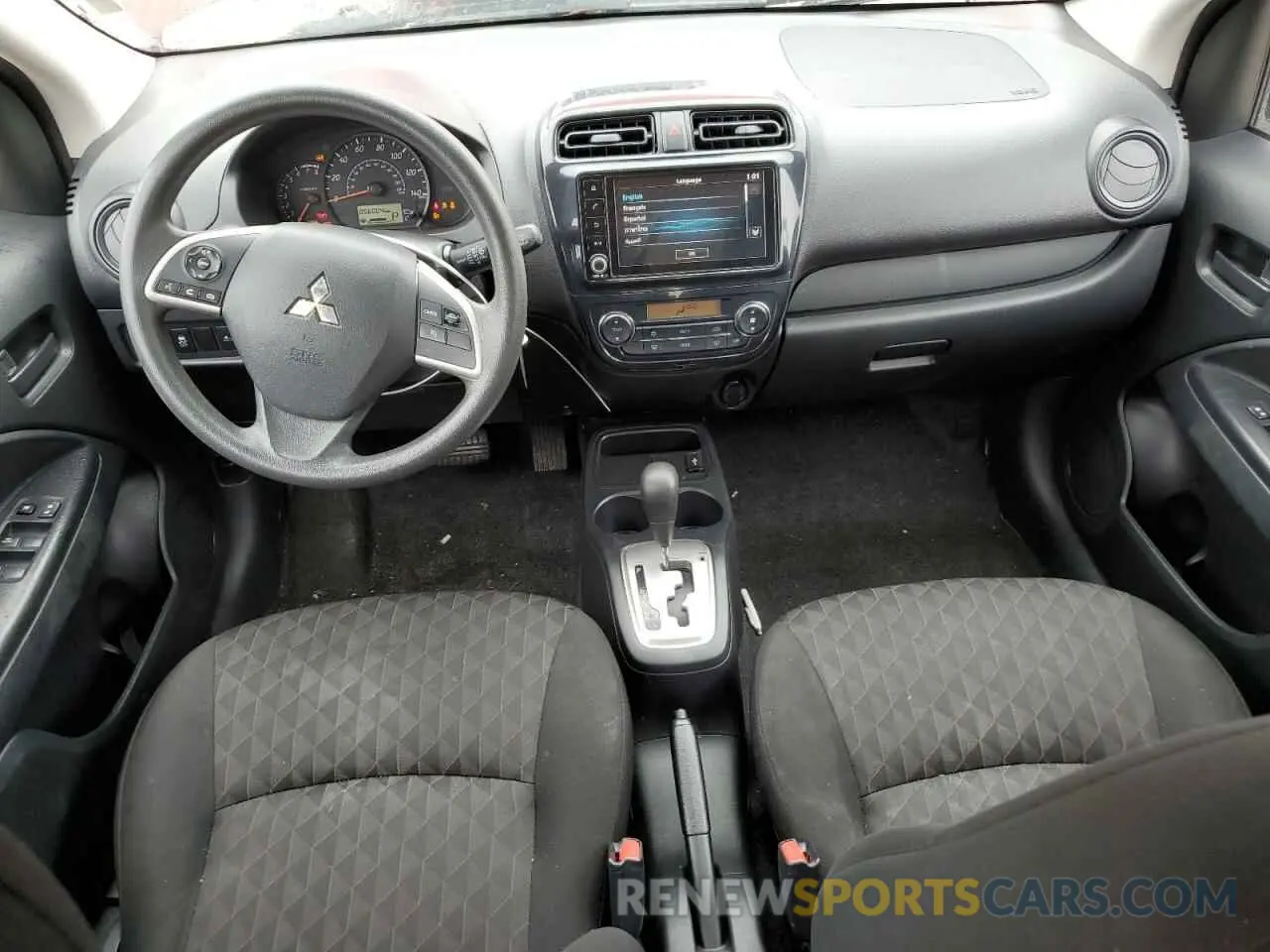 8 Photograph of a damaged car ML32AUHJ7MH004437 MITSUBISHI MIRAGE 2021
