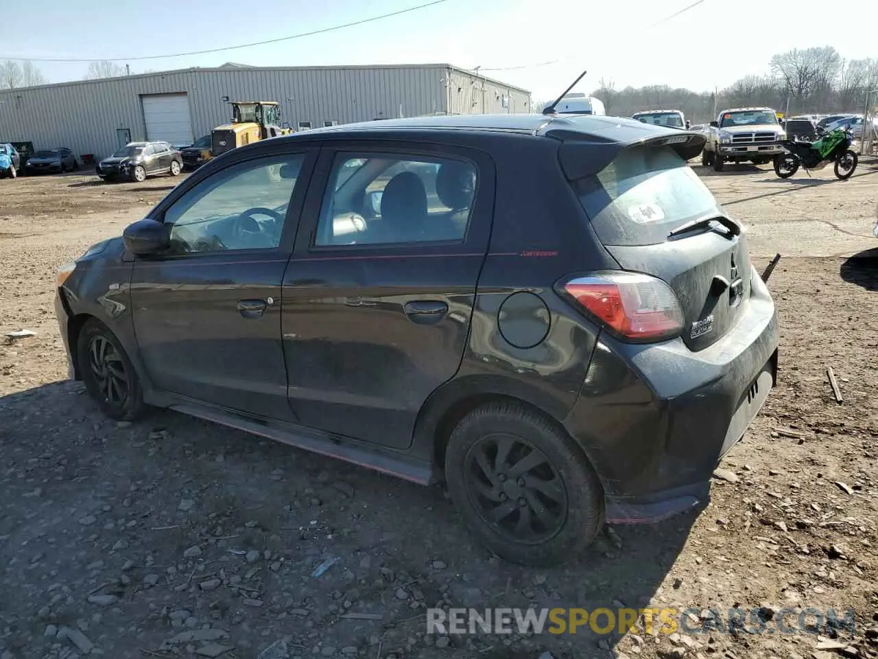 2 Photograph of a damaged car ML32AUHJ7MH005152 MITSUBISHI MIRAGE 2021