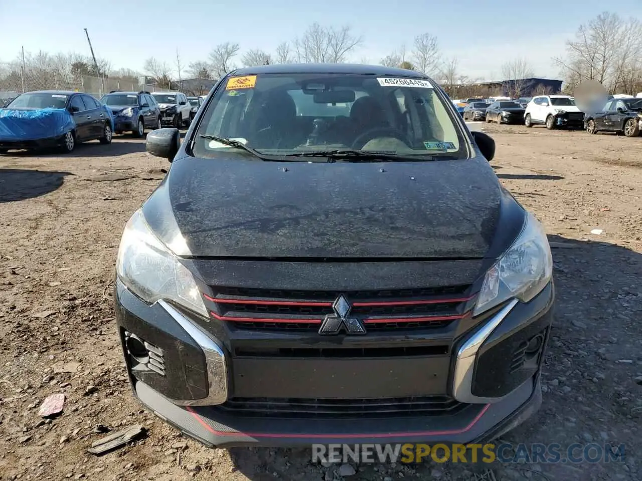 5 Photograph of a damaged car ML32AUHJ7MH005152 MITSUBISHI MIRAGE 2021