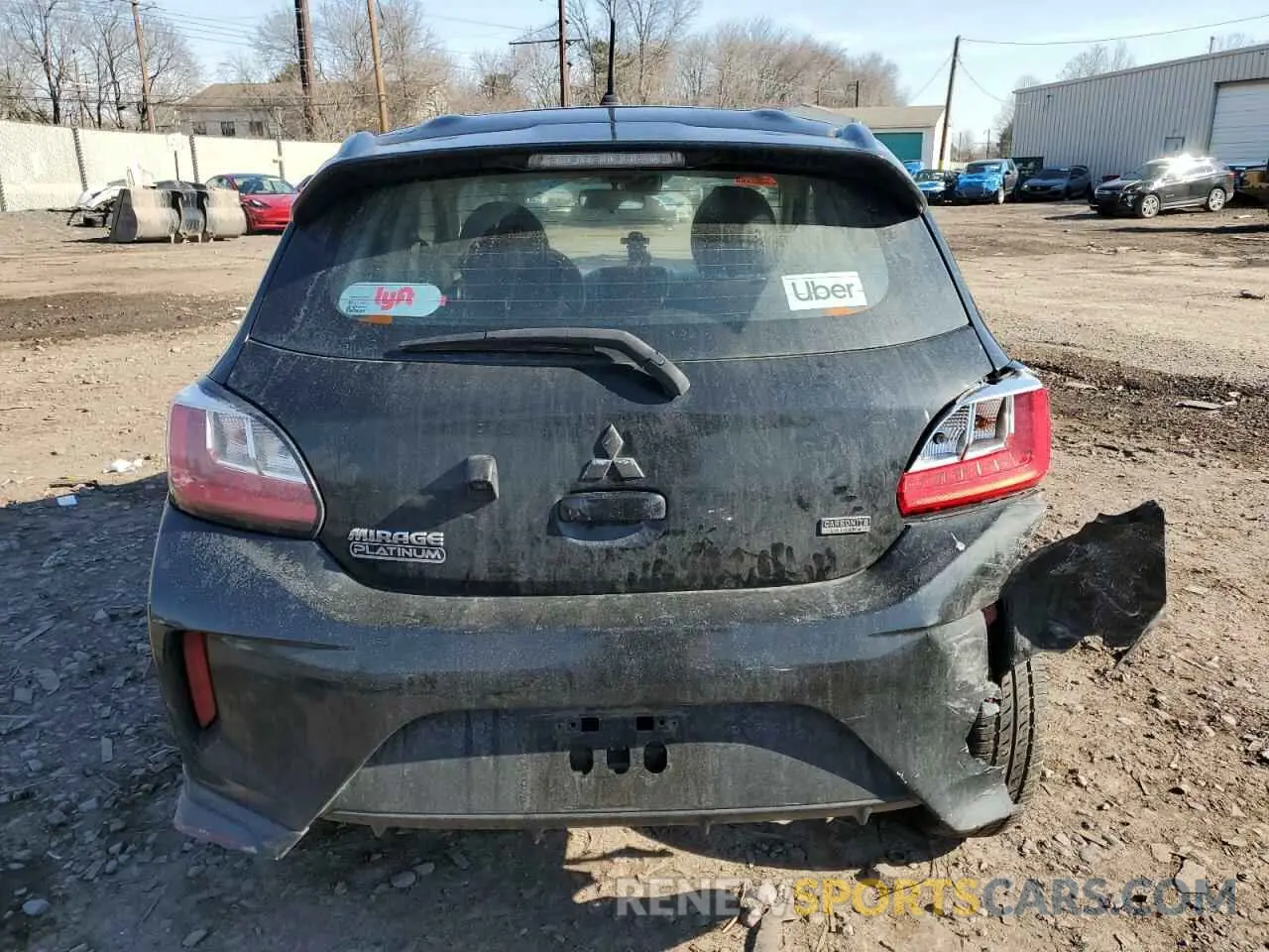 6 Photograph of a damaged car ML32AUHJ7MH005152 MITSUBISHI MIRAGE 2021