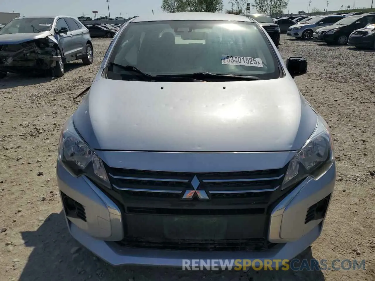 5 Photograph of a damaged car ML32AUHJ7MH006642 MITSUBISHI MIRAGE 2021