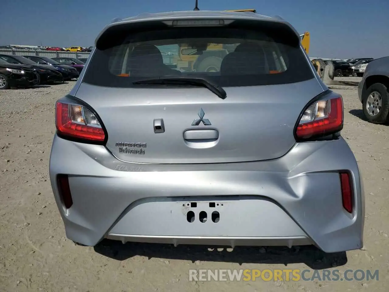 6 Photograph of a damaged car ML32AUHJ7MH006642 MITSUBISHI MIRAGE 2021