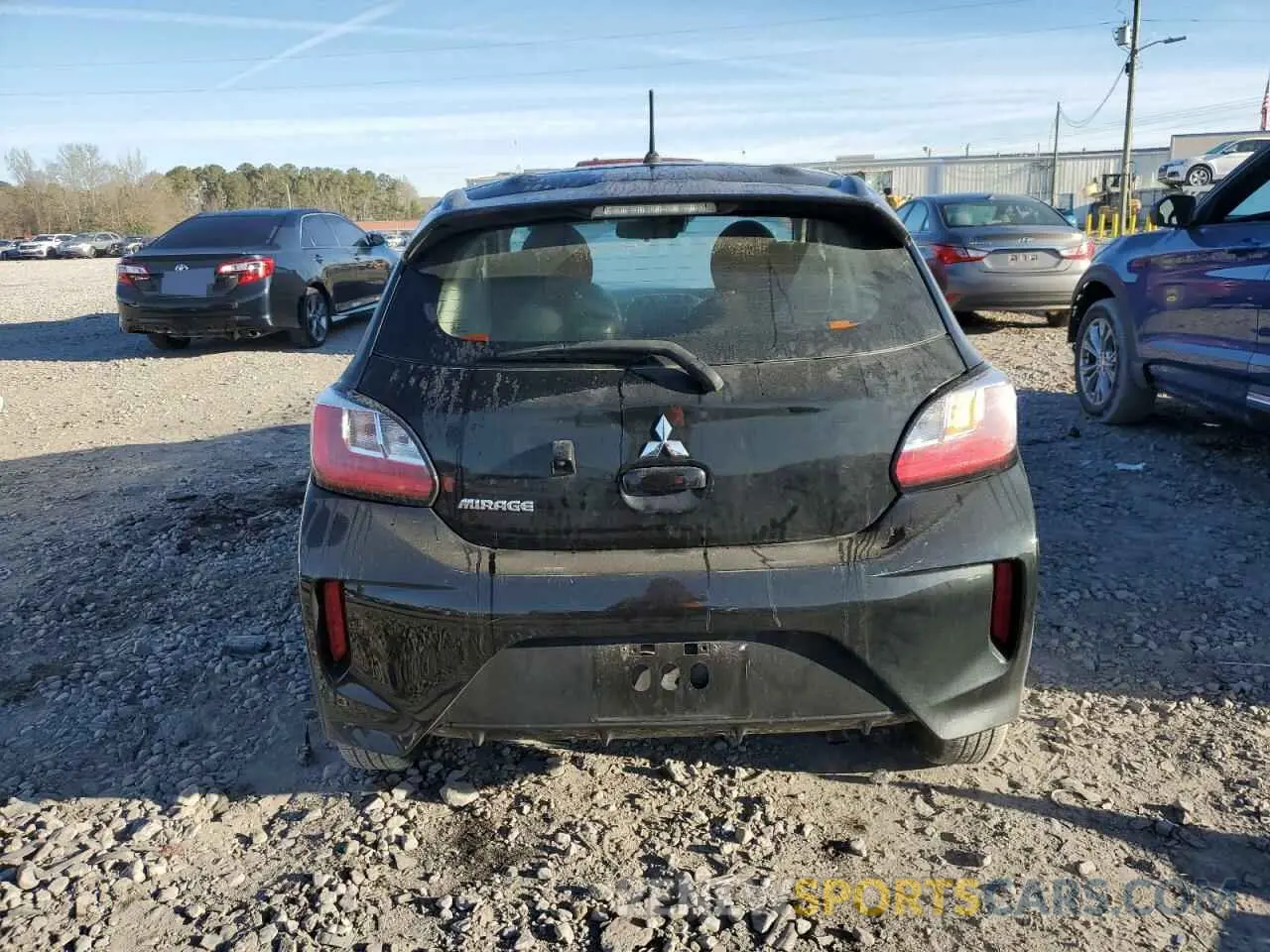 6 Photograph of a damaged car ML32AUHJ7MH006754 MITSUBISHI MIRAGE 2021