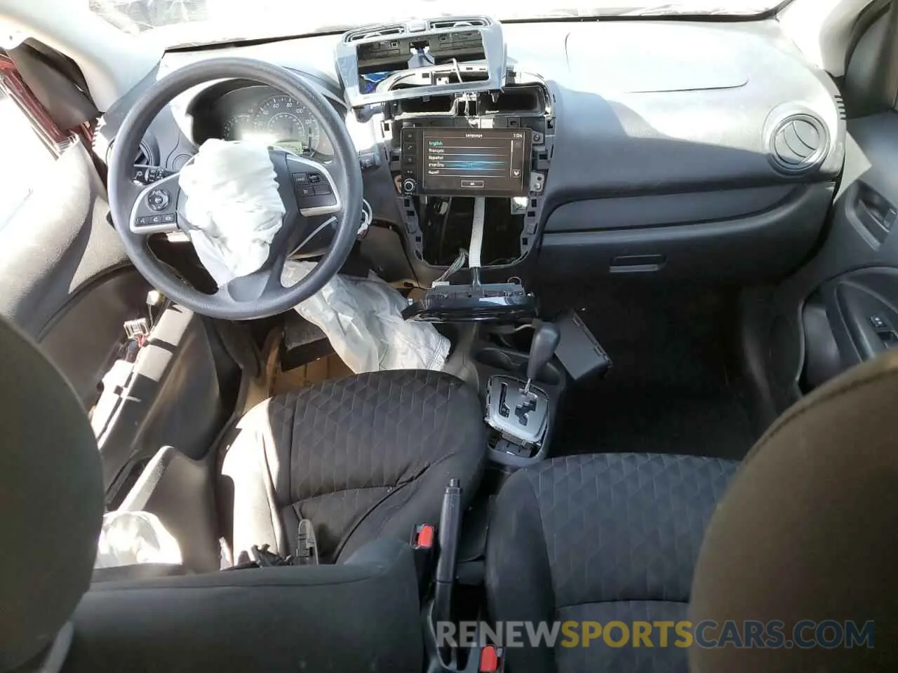 8 Photograph of a damaged car ML32AUHJ7MH007810 MITSUBISHI MIRAGE 2021