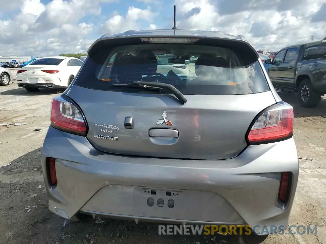 6 Photograph of a damaged car ML32AUHJ7MH008519 MITSUBISHI MIRAGE 2021