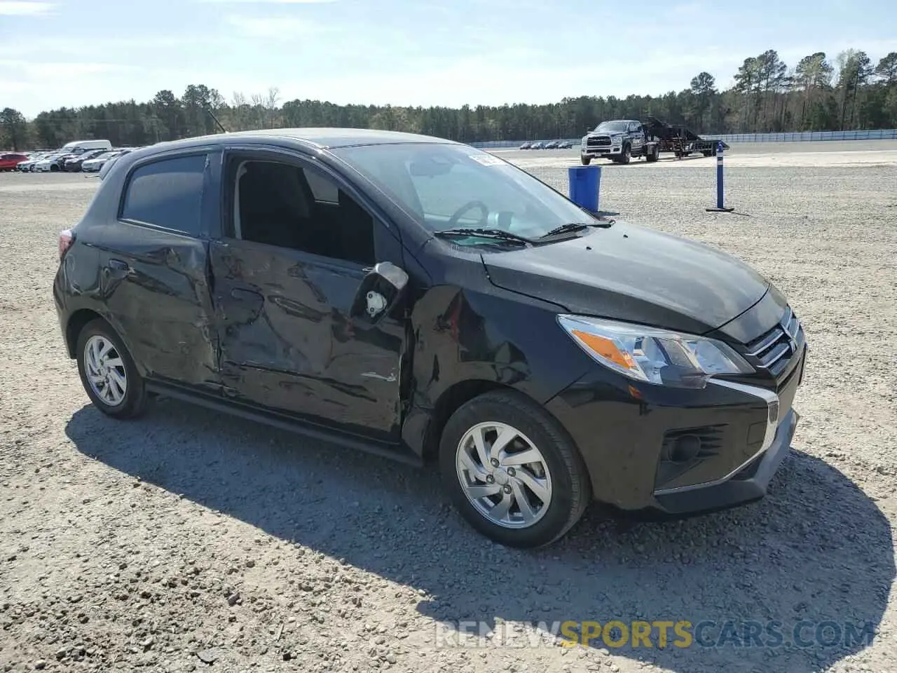 4 Photograph of a damaged car ML32AUHJ7MH009881 MITSUBISHI MIRAGE 2021