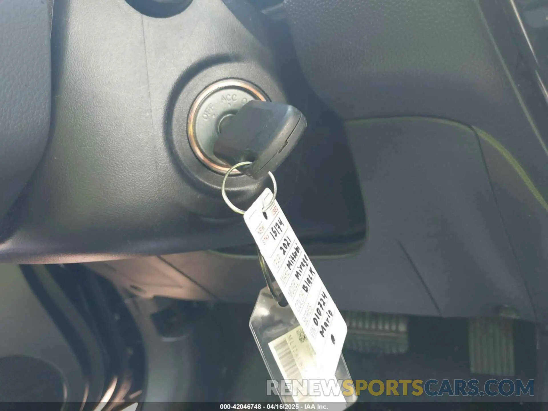11 Photograph of a damaged car ML32AUHJ7MH010724 MITSUBISHI MIRAGE 2021