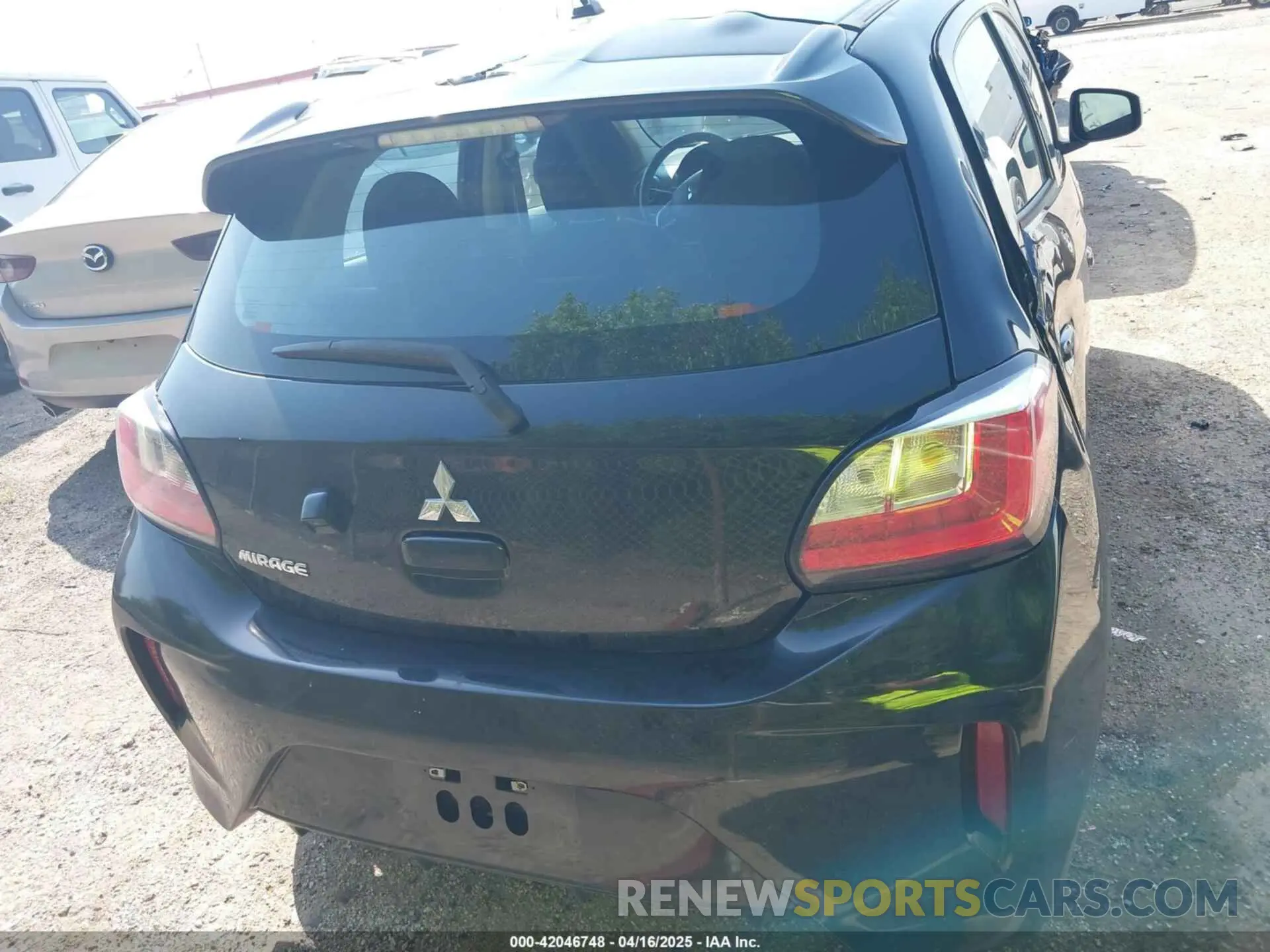 16 Photograph of a damaged car ML32AUHJ7MH010724 MITSUBISHI MIRAGE 2021