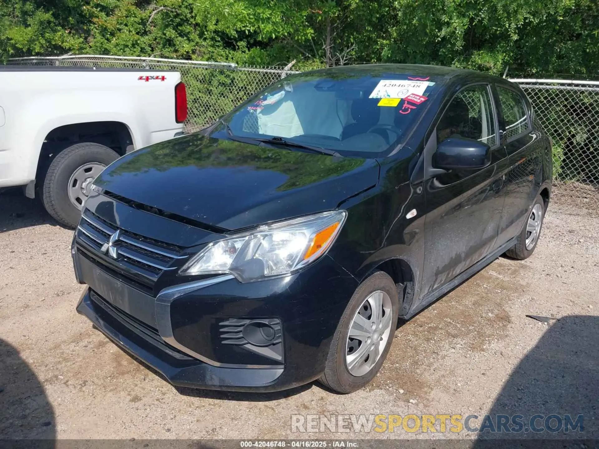 2 Photograph of a damaged car ML32AUHJ7MH010724 MITSUBISHI MIRAGE 2021