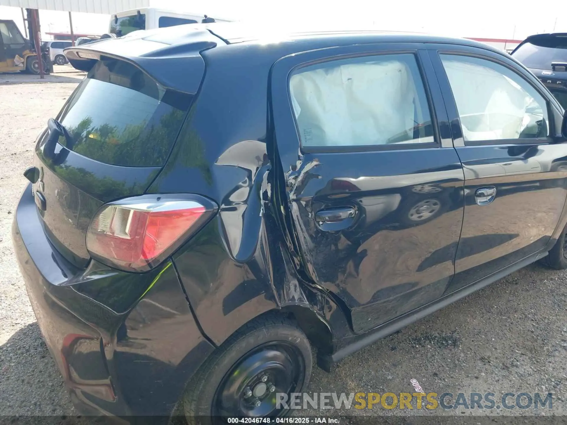 6 Photograph of a damaged car ML32AUHJ7MH010724 MITSUBISHI MIRAGE 2021