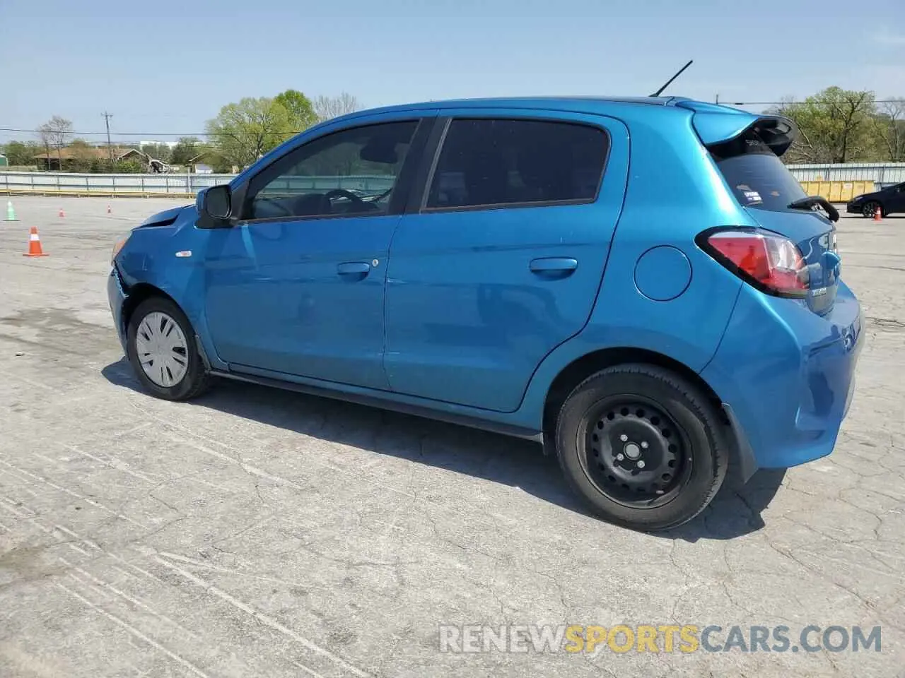 2 Photograph of a damaged car ML32AUHJ7MH011372 MITSUBISHI MIRAGE 2021