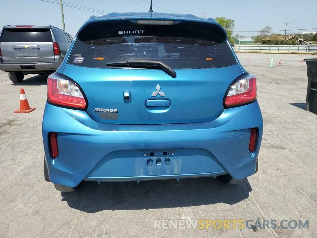 6 Photograph of a damaged car ML32AUHJ7MH011372 MITSUBISHI MIRAGE 2021