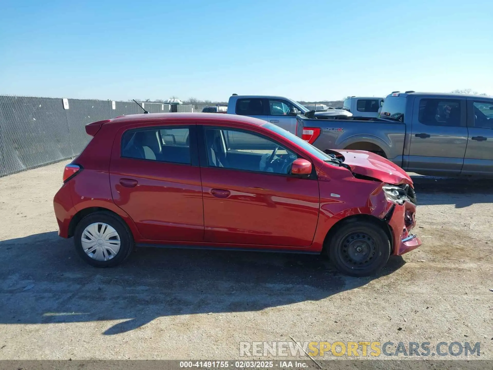 13 Photograph of a damaged car ML32AUHJ7MH012926 MITSUBISHI MIRAGE 2021