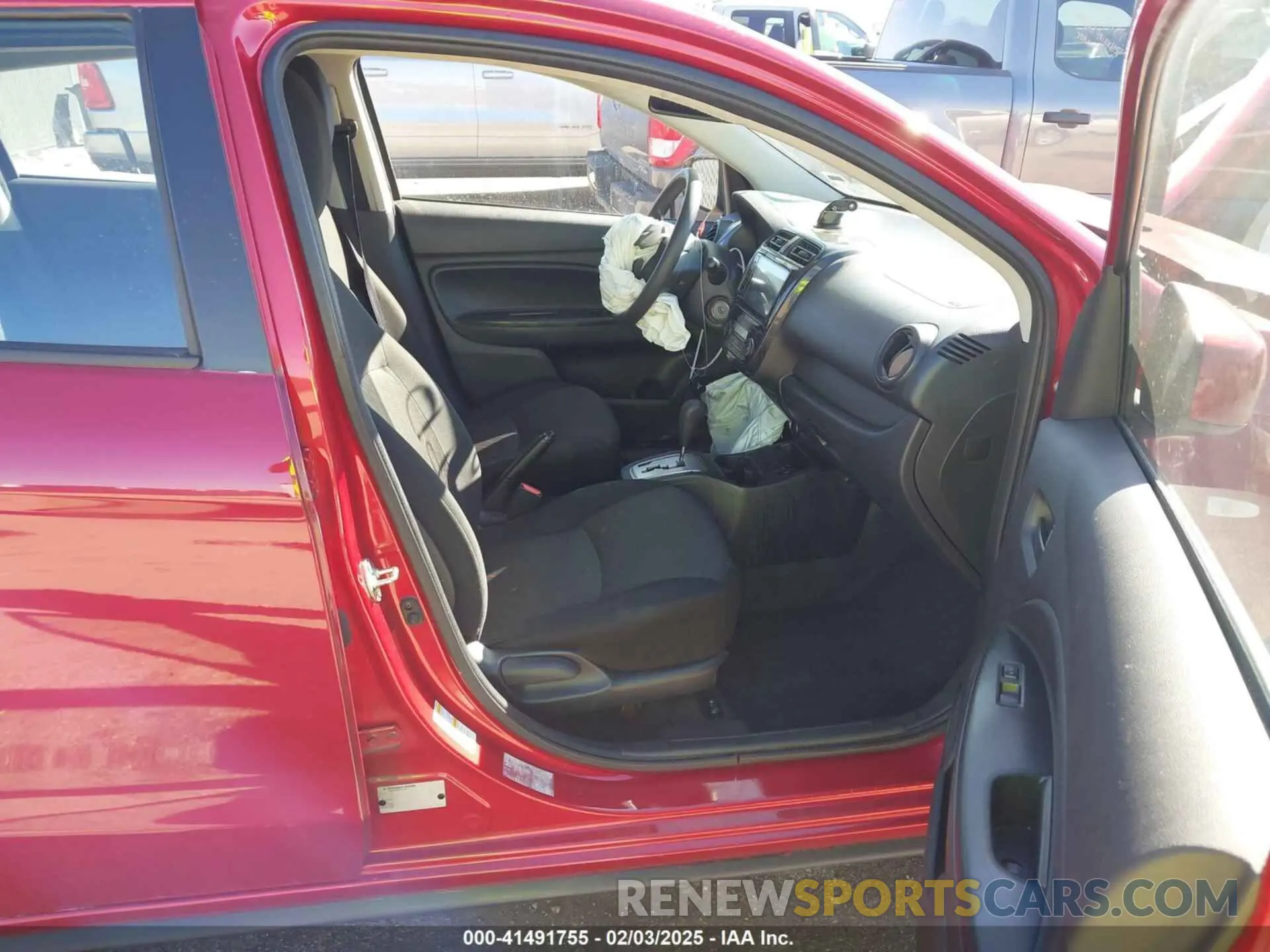 5 Photograph of a damaged car ML32AUHJ7MH012926 MITSUBISHI MIRAGE 2021