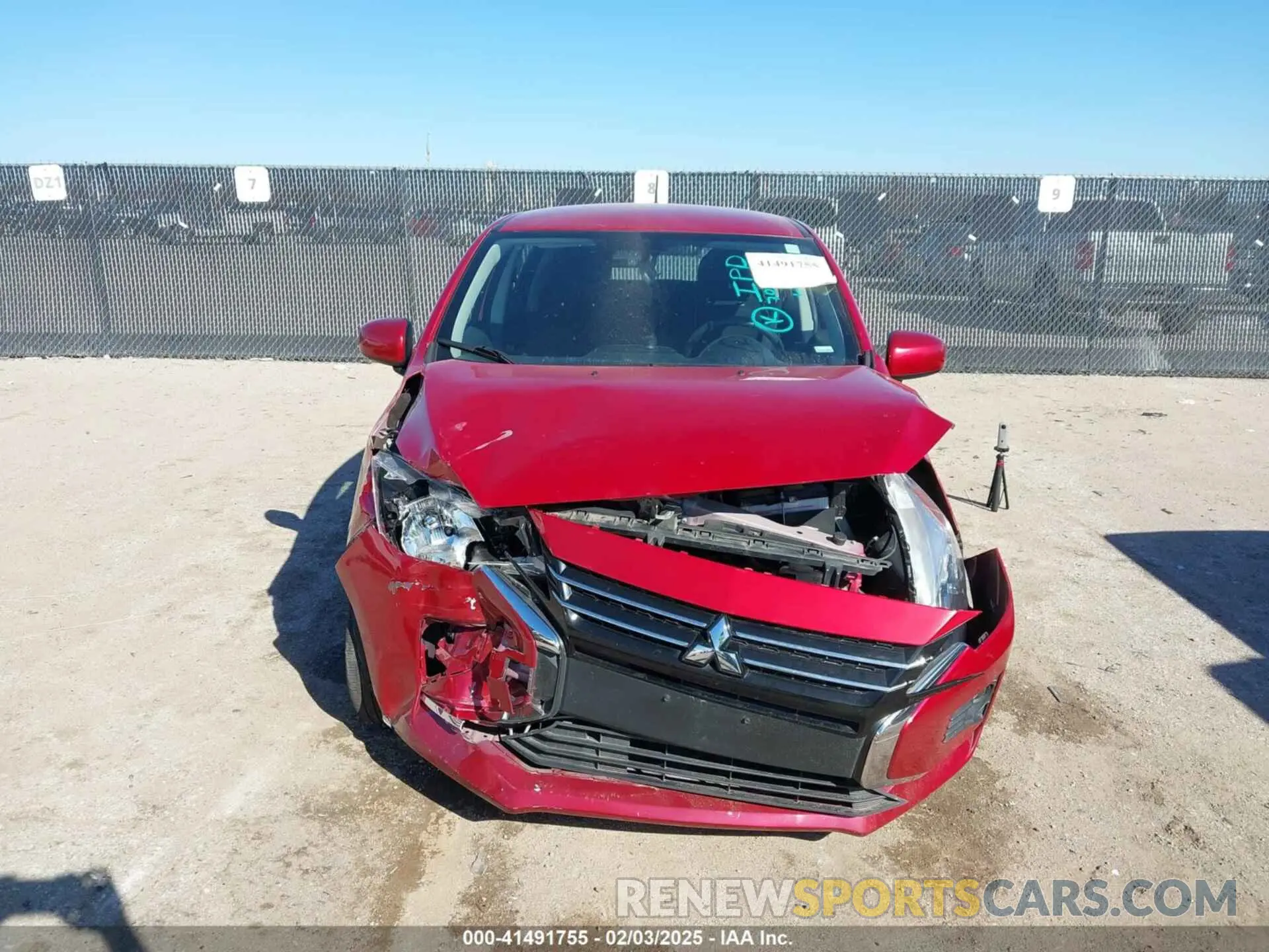 6 Photograph of a damaged car ML32AUHJ7MH012926 MITSUBISHI MIRAGE 2021