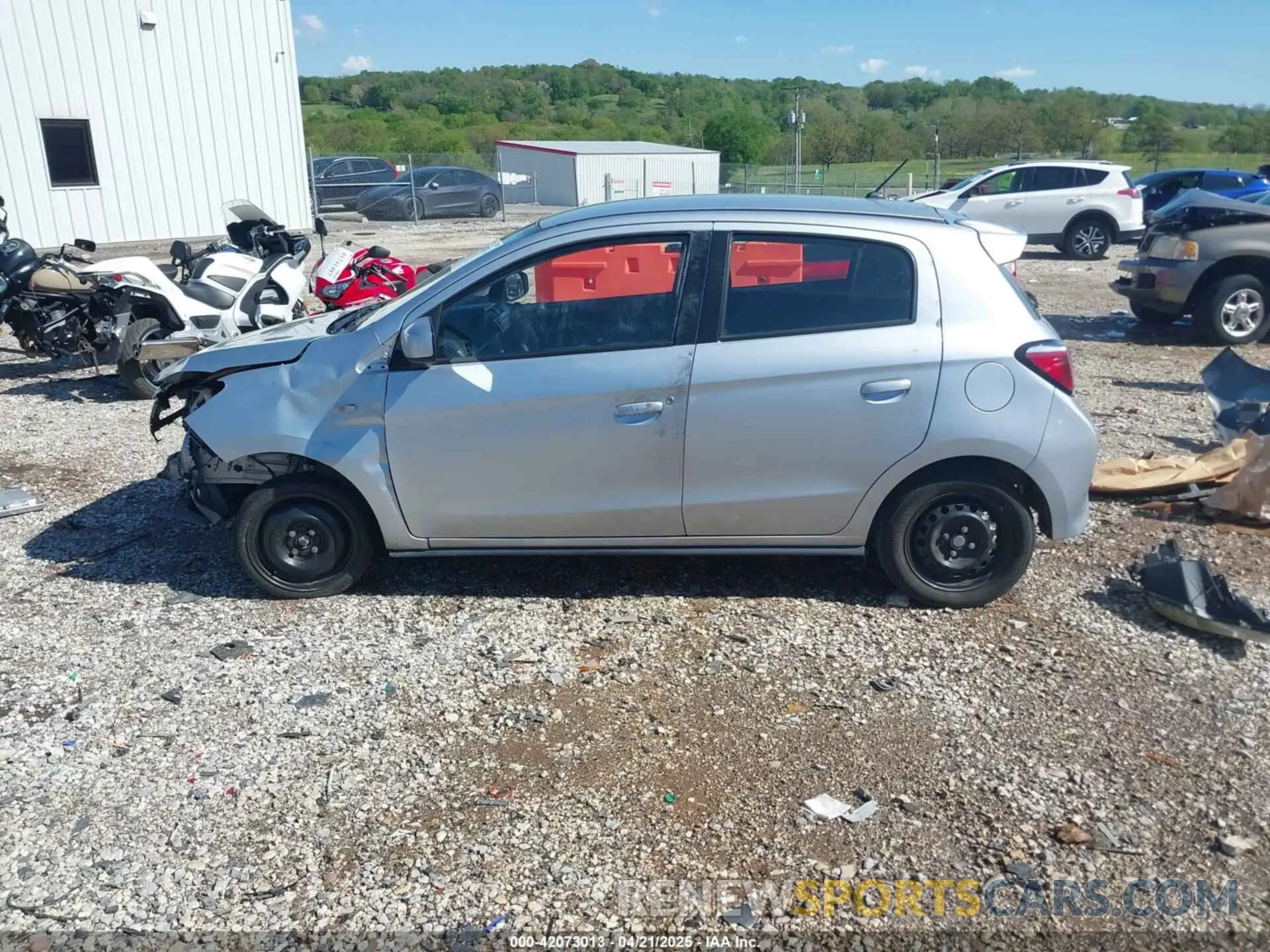 14 Photograph of a damaged car ML32AUHJ8MH003121 MITSUBISHI MIRAGE 2021