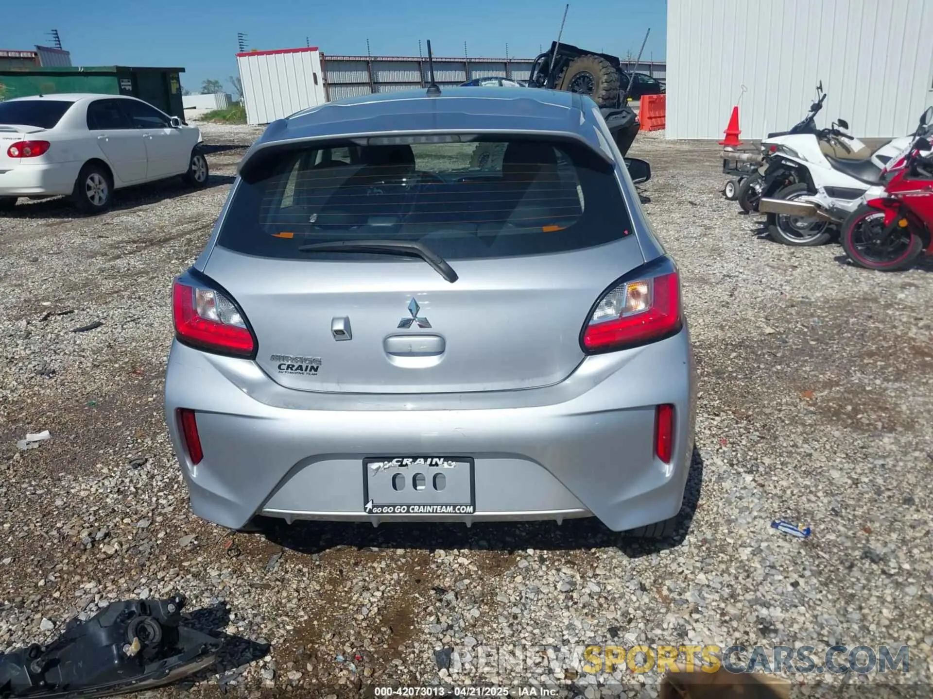 16 Photograph of a damaged car ML32AUHJ8MH003121 MITSUBISHI MIRAGE 2021