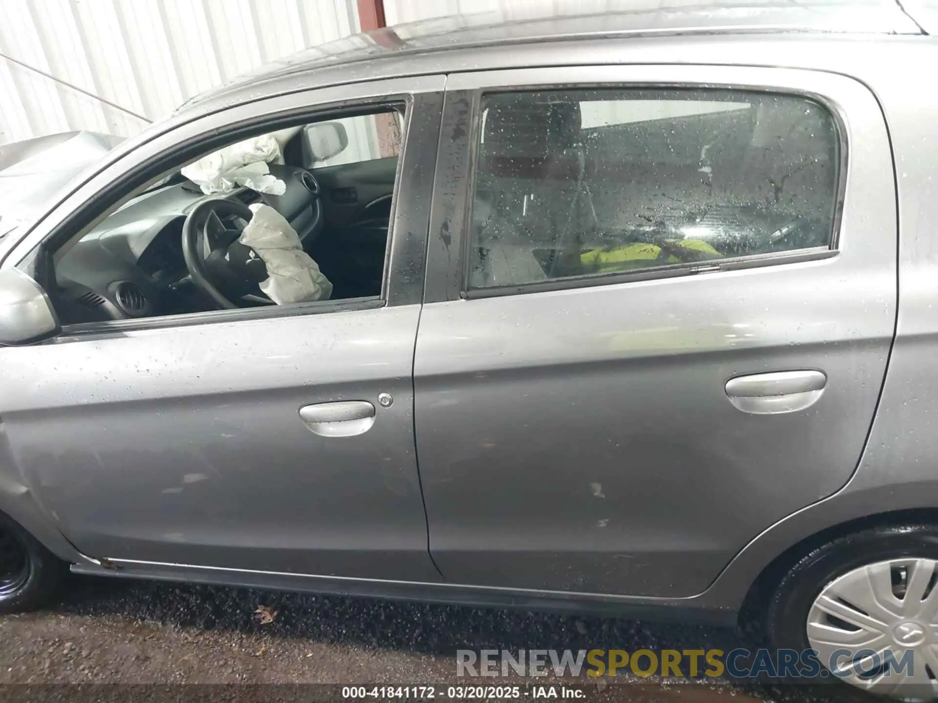 14 Photograph of a damaged car ML32AUHJ8MH005001 MITSUBISHI MIRAGE 2021