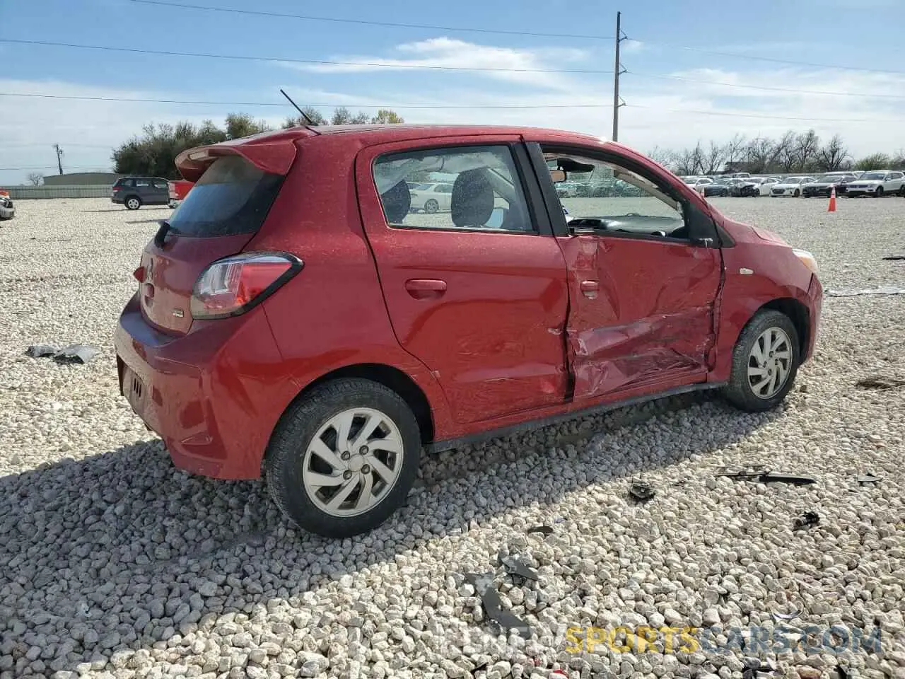 3 Photograph of a damaged car ML32AUHJ8MH007878 MITSUBISHI MIRAGE 2021