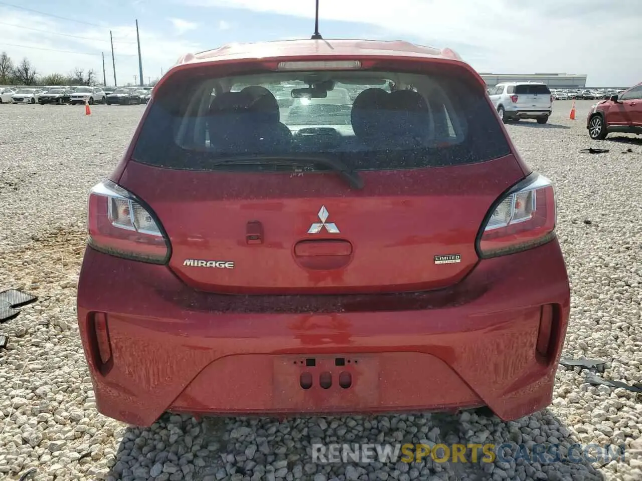 6 Photograph of a damaged car ML32AUHJ8MH007878 MITSUBISHI MIRAGE 2021
