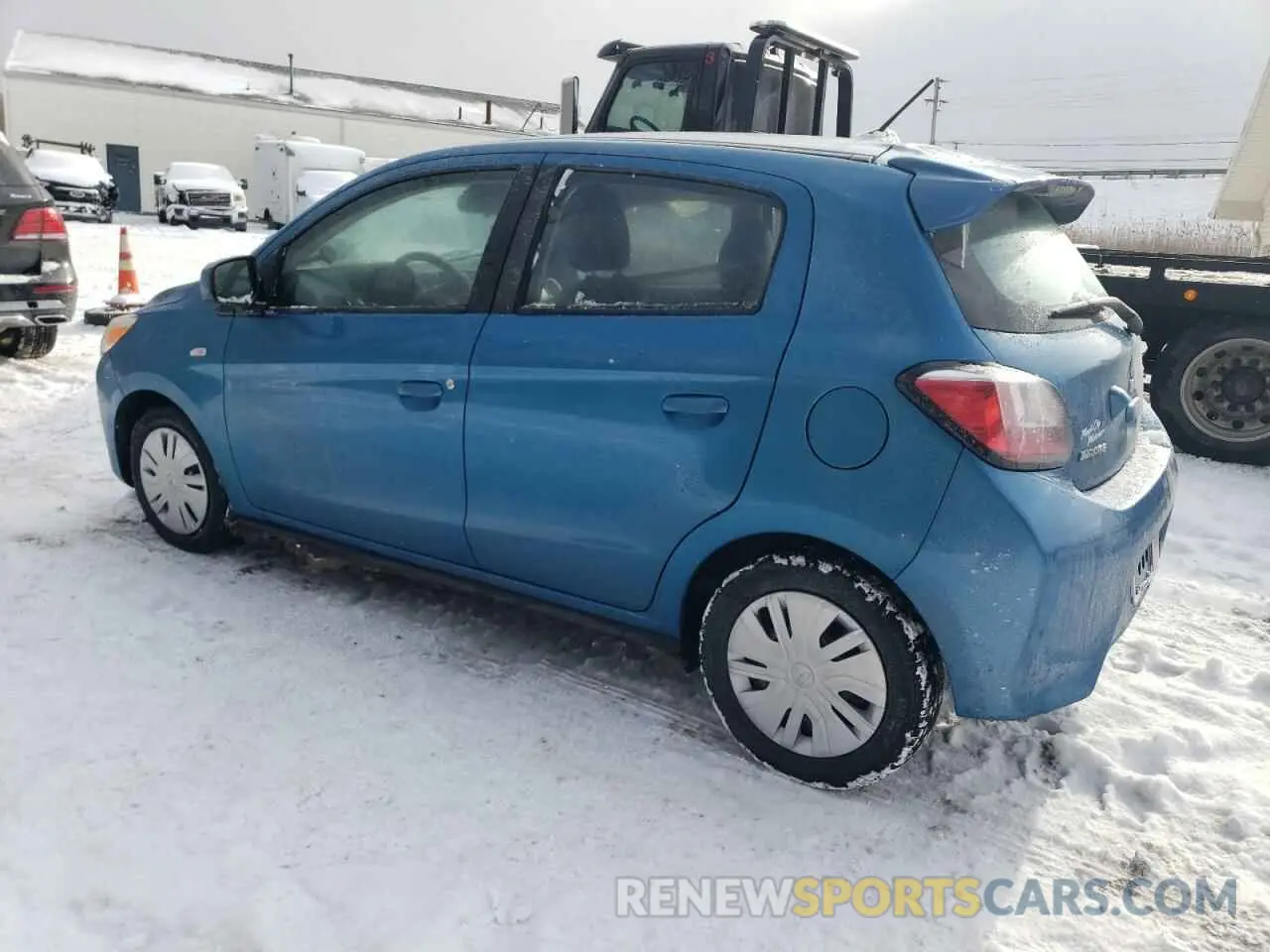 2 Photograph of a damaged car ML32AUHJ8MH008092 MITSUBISHI MIRAGE 2021