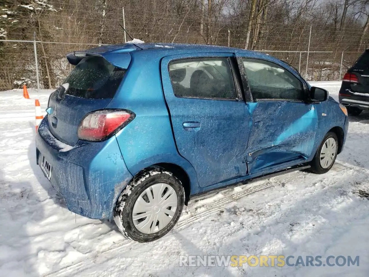 3 Photograph of a damaged car ML32AUHJ8MH008092 MITSUBISHI MIRAGE 2021