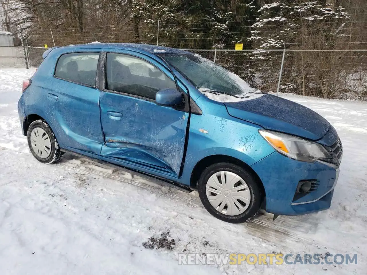 4 Photograph of a damaged car ML32AUHJ8MH008092 MITSUBISHI MIRAGE 2021