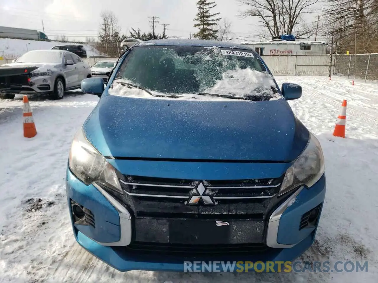 5 Photograph of a damaged car ML32AUHJ8MH008092 MITSUBISHI MIRAGE 2021