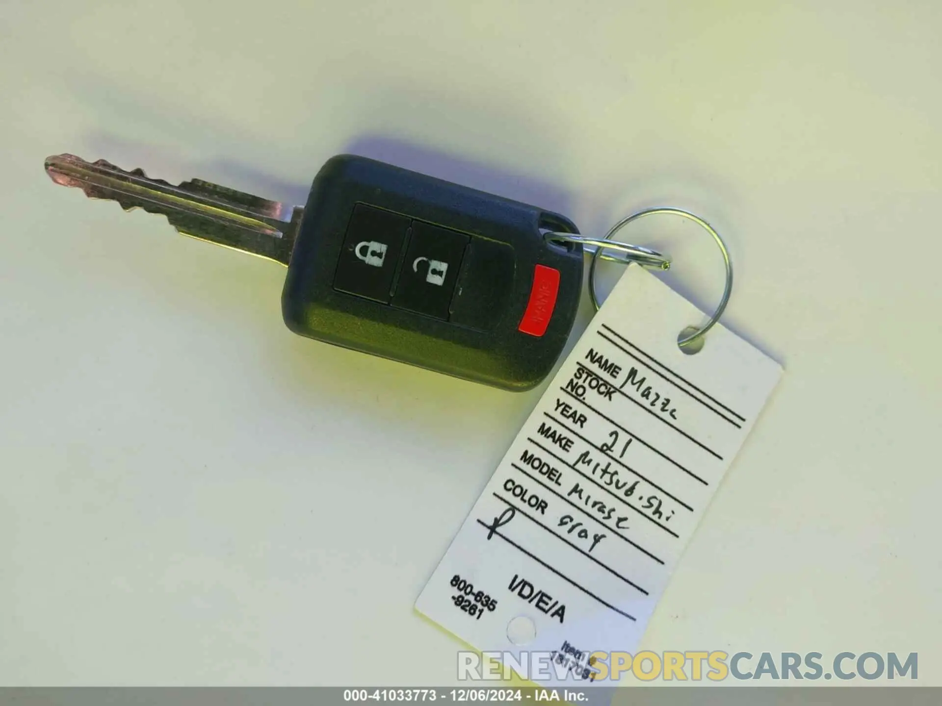 11 Photograph of a damaged car ML32AUHJ8MH010912 MITSUBISHI MIRAGE 2021