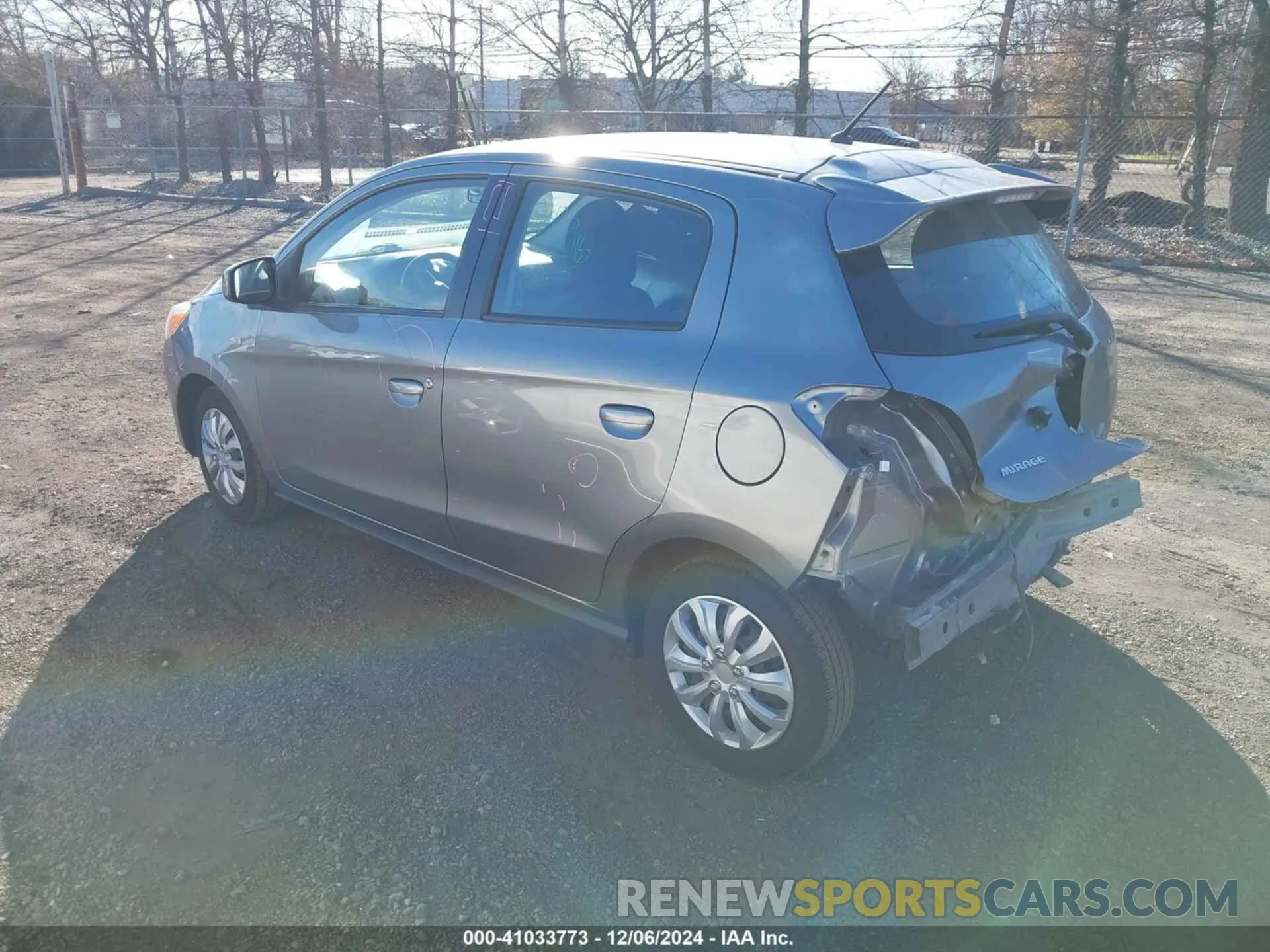 3 Photograph of a damaged car ML32AUHJ8MH010912 MITSUBISHI MIRAGE 2021