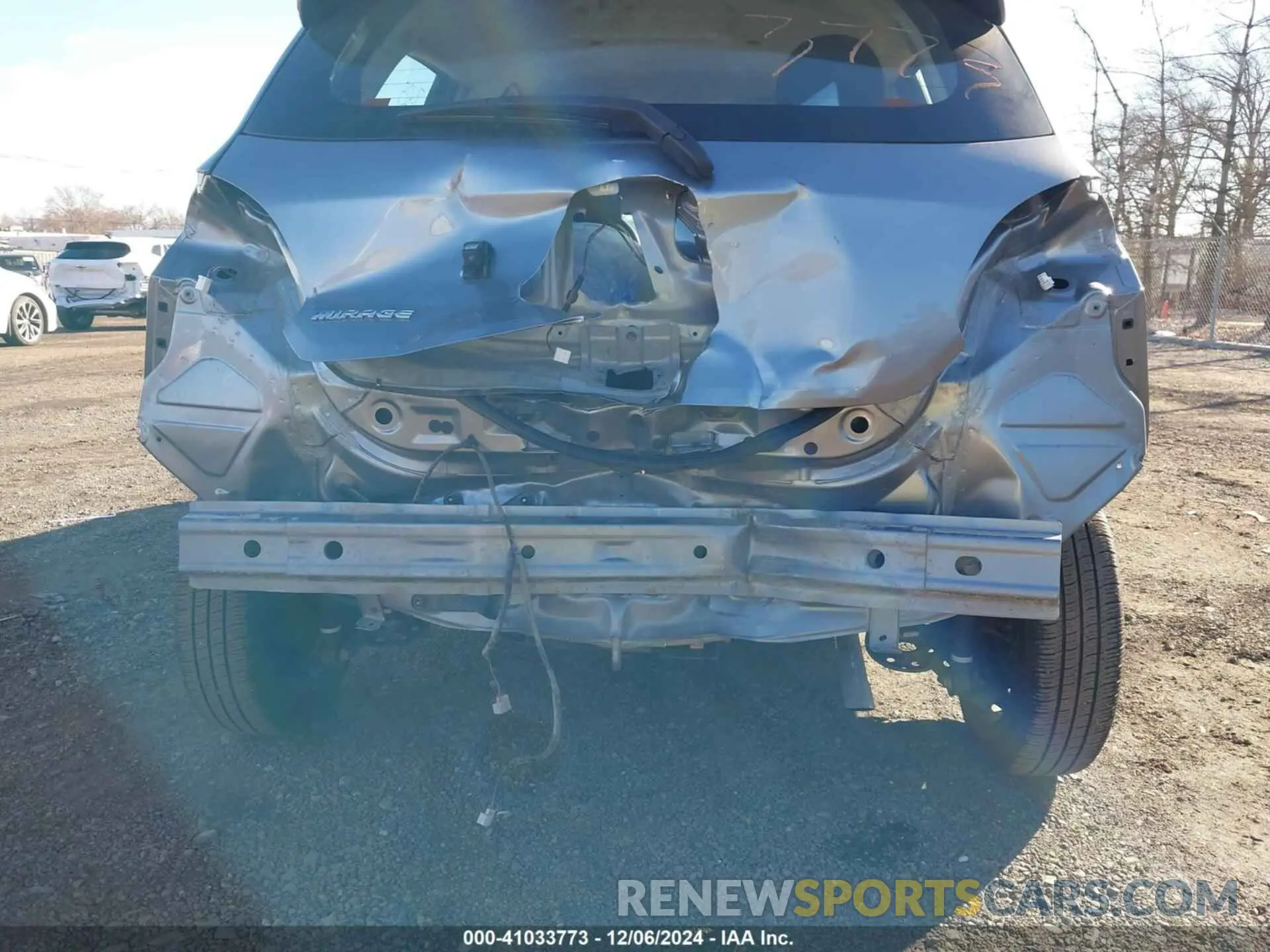6 Photograph of a damaged car ML32AUHJ8MH010912 MITSUBISHI MIRAGE 2021