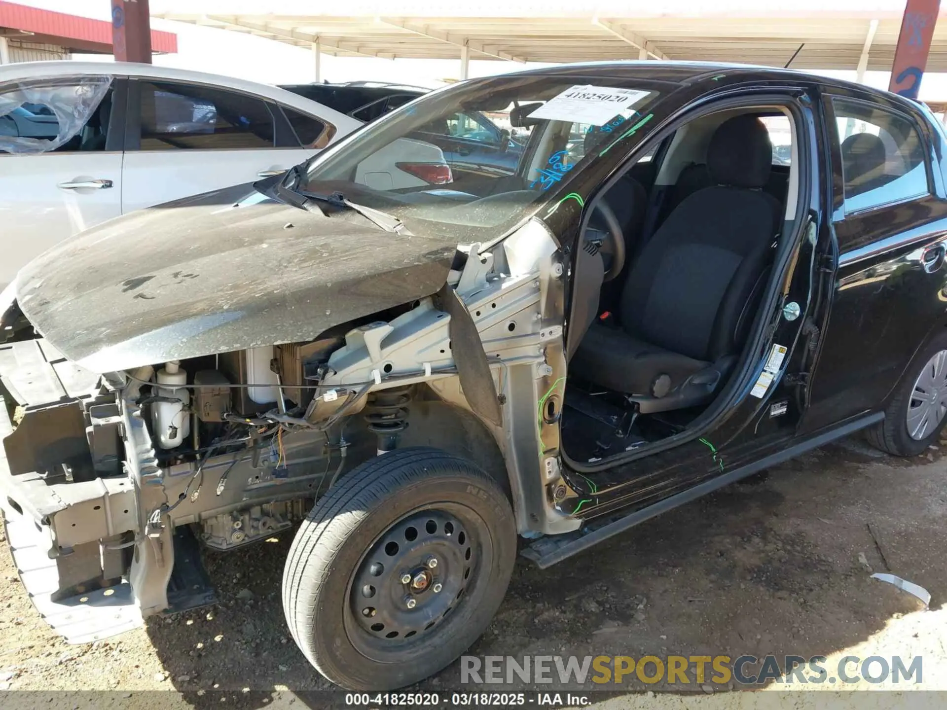 18 Photograph of a damaged car ML32AUHJ8MH012319 MITSUBISHI MIRAGE 2021
