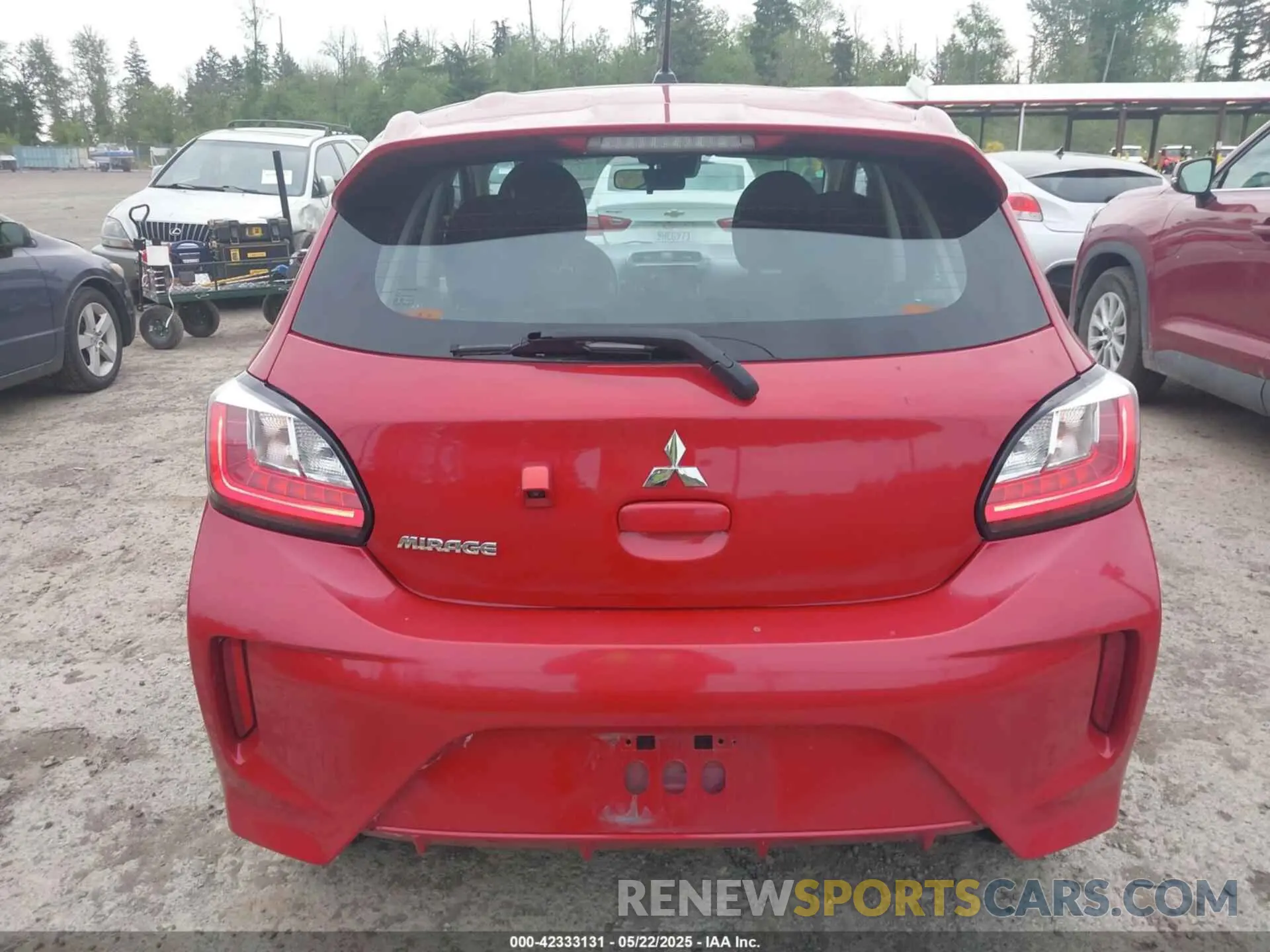 16 Photograph of a damaged car ML32AUHJ8MH014457 MITSUBISHI MIRAGE 2021
