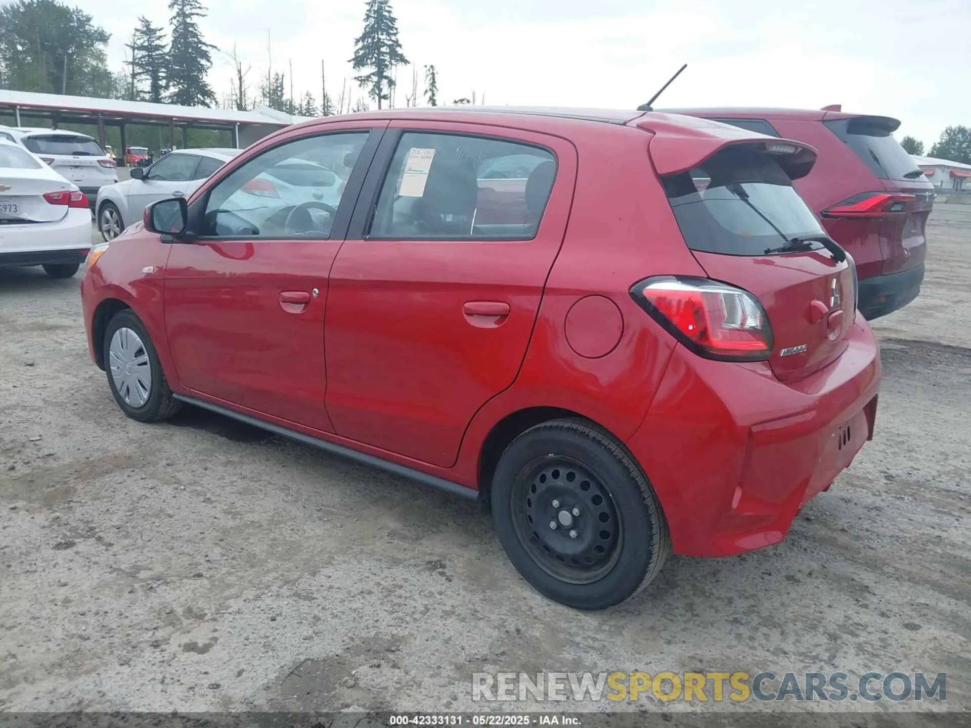 3 Photograph of a damaged car ML32AUHJ8MH014457 MITSUBISHI MIRAGE 2021
